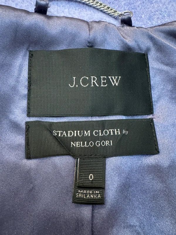 J.Crew J. Crew Stadium Cloth by Nello Gori Wool Coat Violet M new Size M / US 6-8 / IT 42-44 - 10 Thumbnail