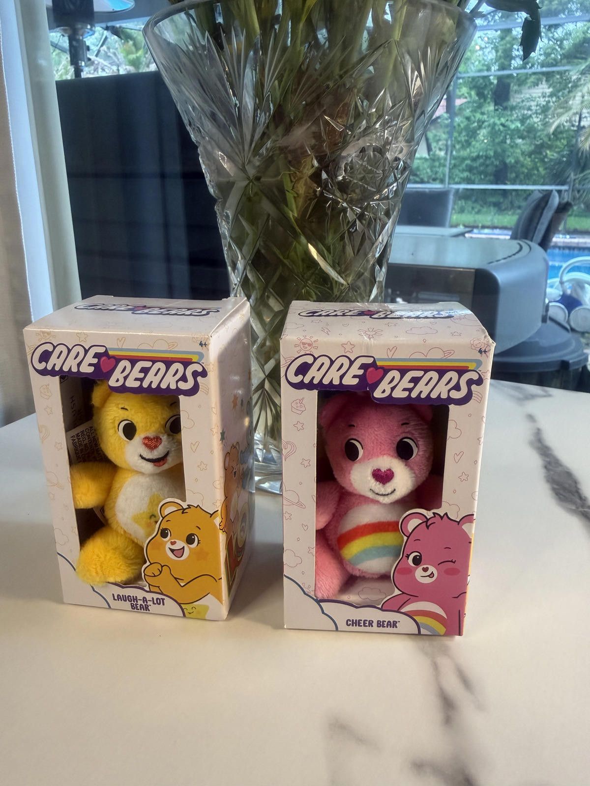 Other SET OF 2 Care Bears Micro Mini Plush 3" Laugh-A-Lot Bear Size ONE SIZE - 1 Thumbnail
