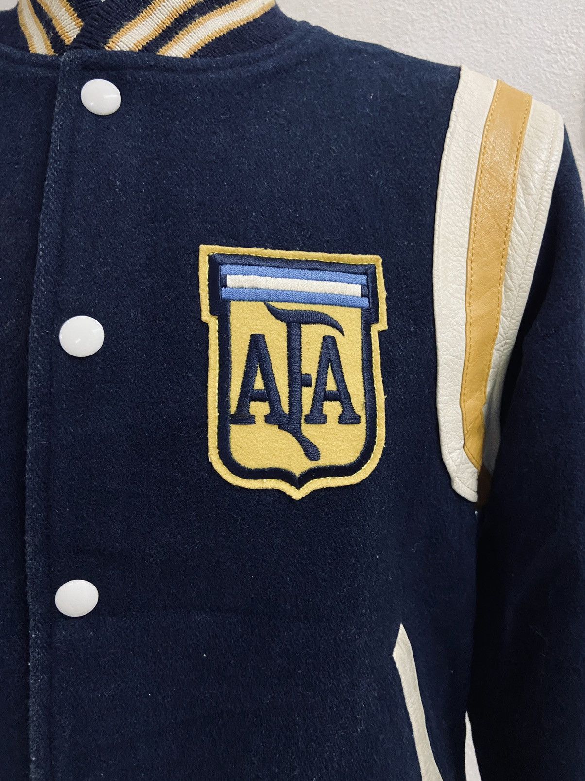 Vintage VINTAGE ARGENTINA FA VARSITY JACKET Size US L / EU 52-54 / 3 - 10 Thumbnail