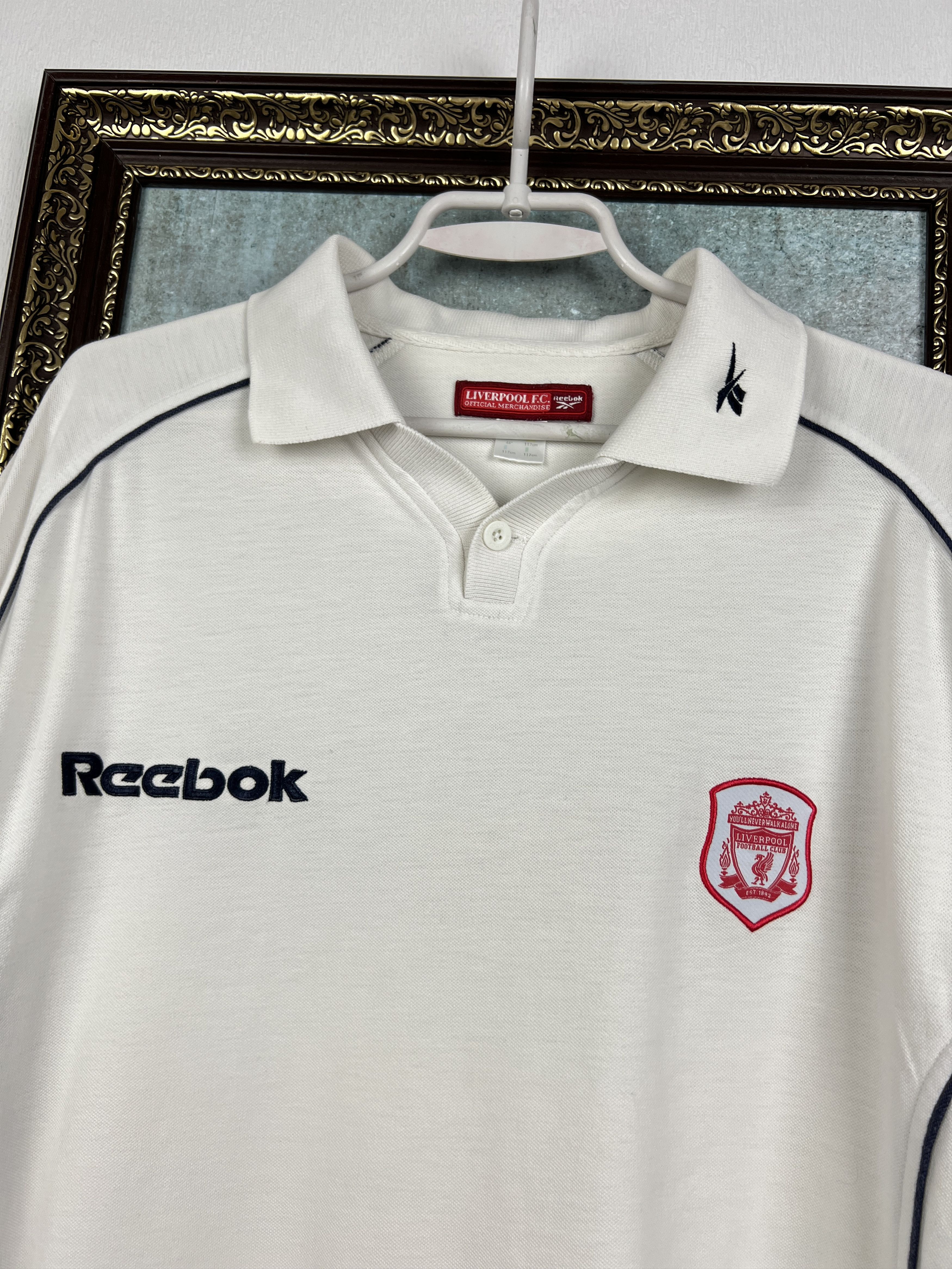 Reebok Reebok Liverpool Football Train Polo Shirt Soccer Jersey Size US XL / EU 56 / 4 - 3 Thumbnail