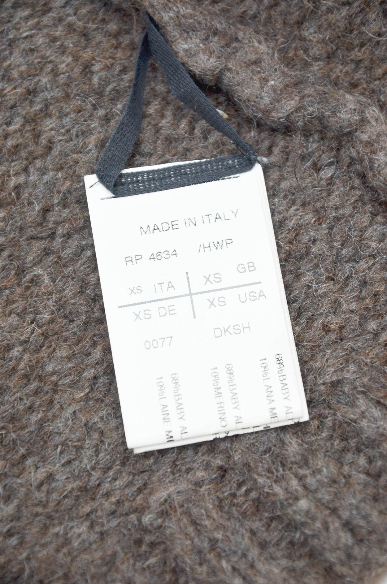 Rick Owens Rick Owens Draped Alpaca Wool Knit Cardigan XS Size XS / US 0-2 / IT 36-38 - 10 Thumbnail
