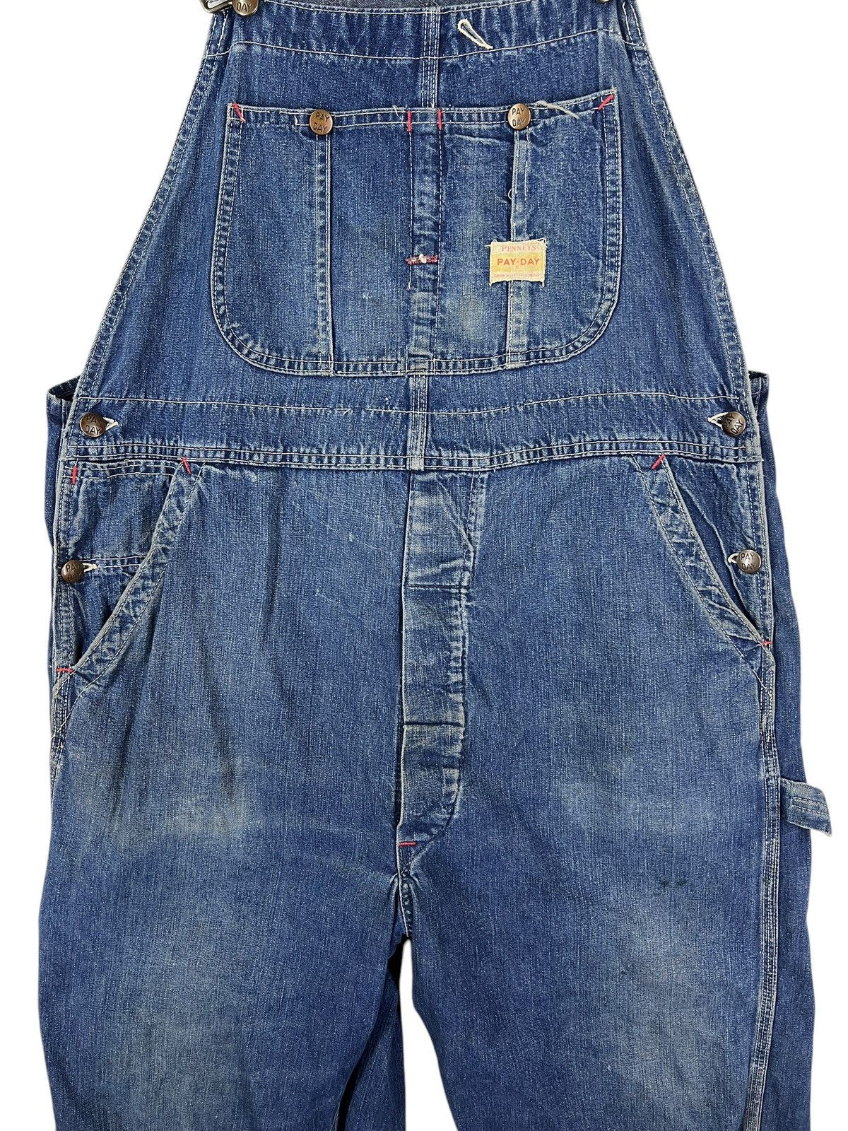 JCPenney × Vintage 50s Vintage PayDay Penney's Union Made sanforized Overalls Size US 34 / EU 50 - 16 Thumbnail