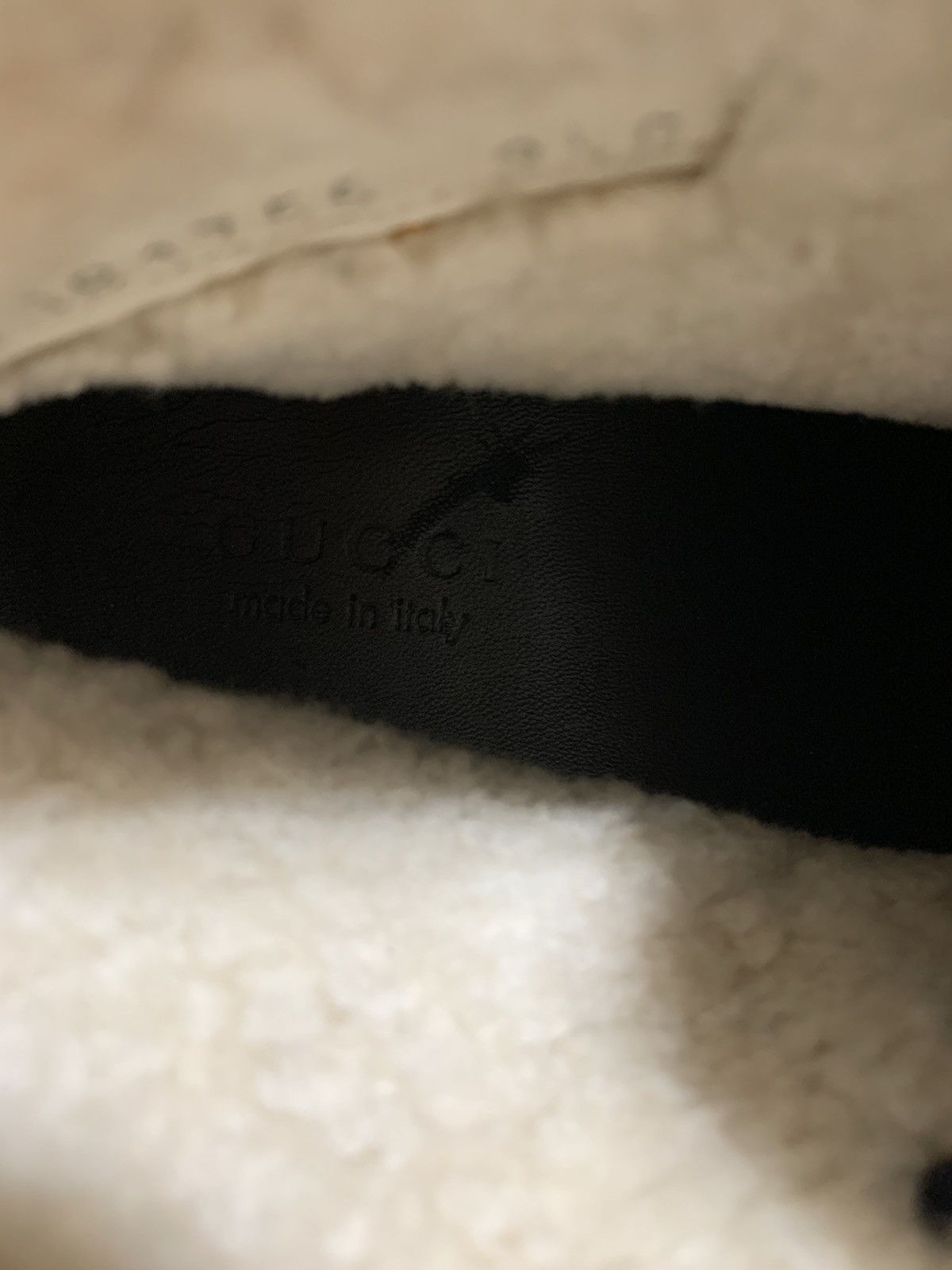 Gucci Suede Shearling Fashion Sneakers Size US 10.5 / EU 43-44 - 19 Thumbnail