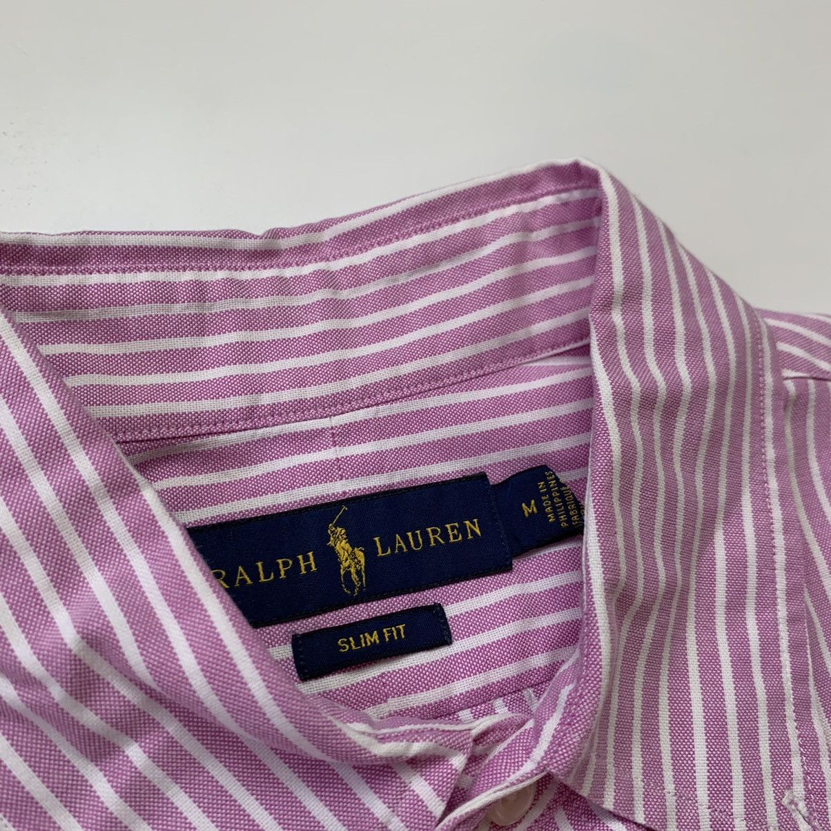 Ralph Lauren Polo Ralph Lauren Pink Striped Shirt Button Ups Size US M / EU 48-50 / 2 - 4 Thumbnail