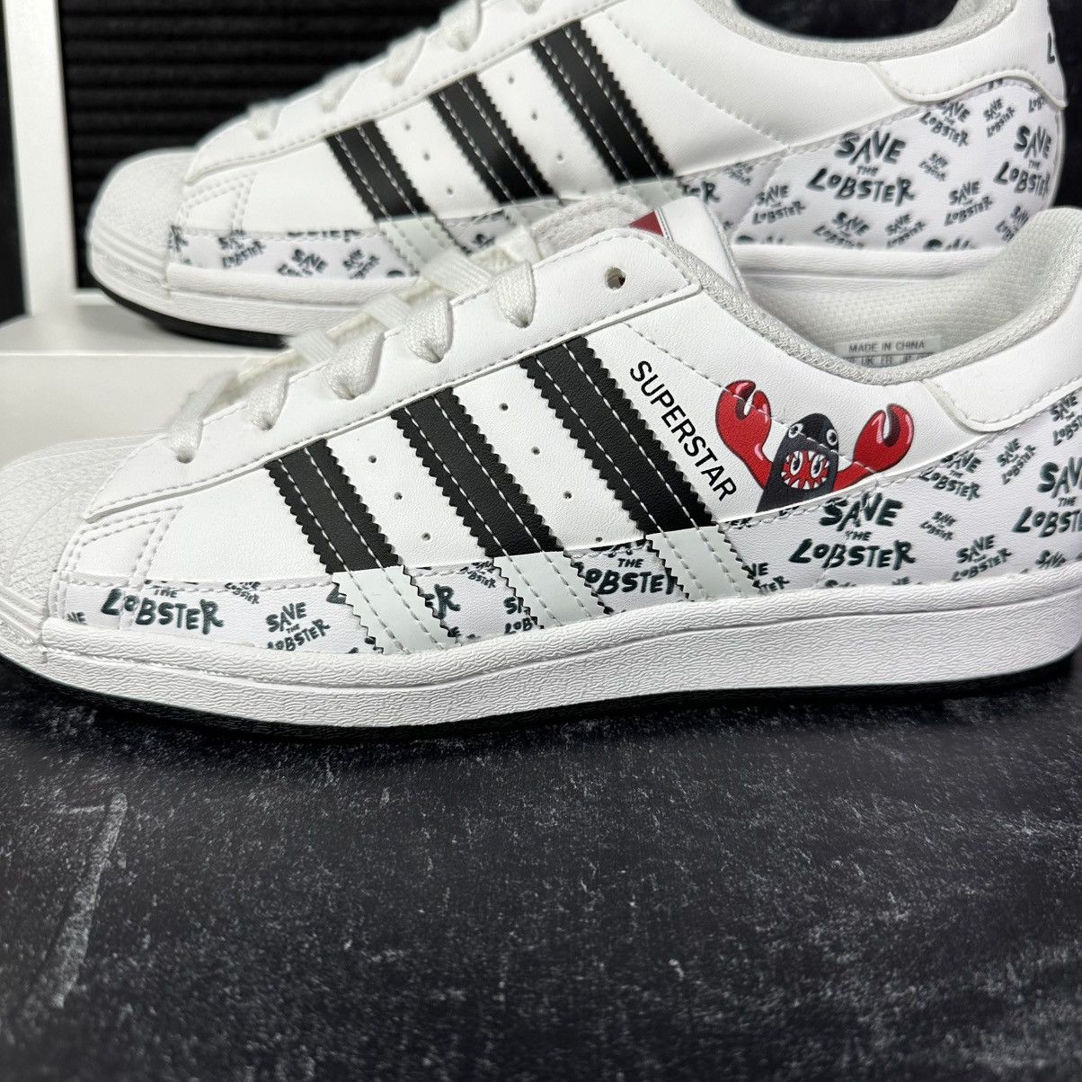 Adidas ADIDAS PHILIP COLBERT X SUPERSTAR SAVE THE LOBSTER WOMEN 7.5 Size US 7.5 / IT 37.5 - 7 Thumbnail