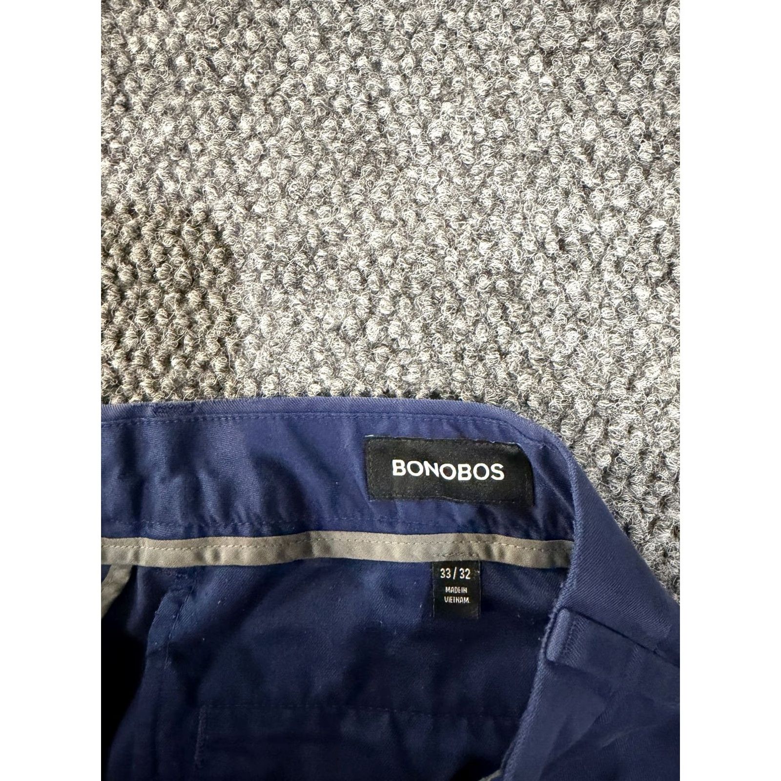 Bonobos Bonobos Pants Mens 33x32 Blue Straight Leg Regular Fit Chino Casual Vintage No — Bonobos Washed Chinos Straight Leg Mens 33x32 Blue Regular Size US 33 - 4 Thumbnail