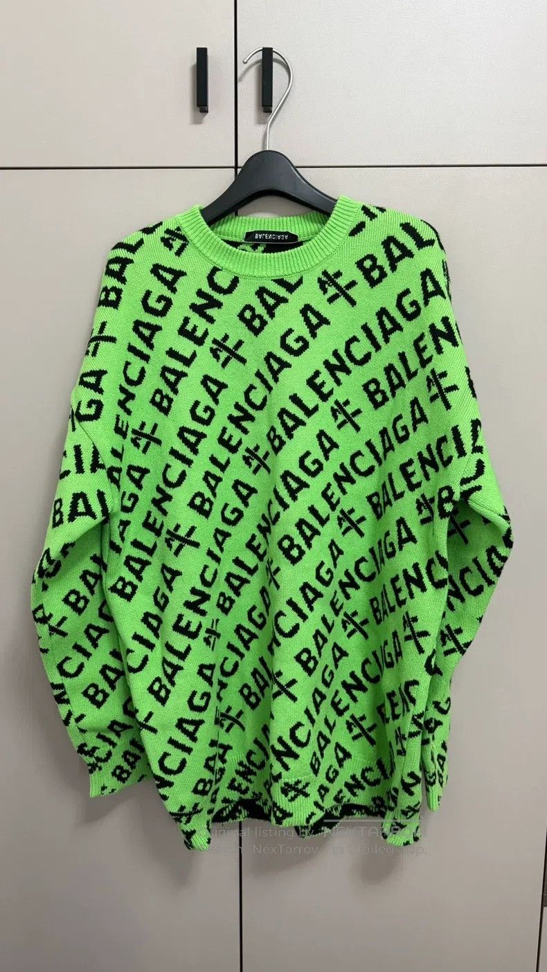 Balenciaga Balenciaga Ox Motif Knitwear XS Size US XS / EU 42 / 0 - 1 Thumbnail