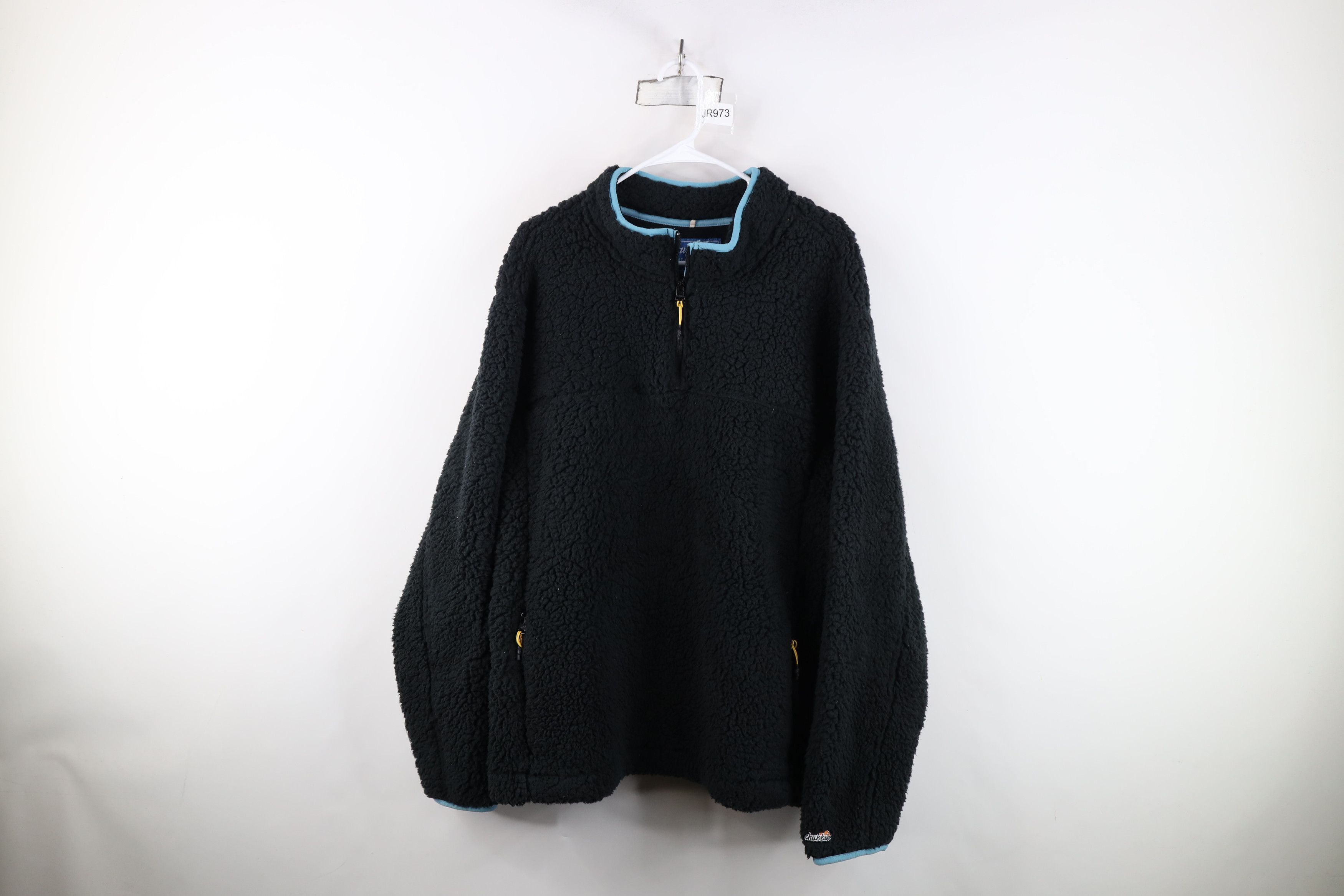 Chubbies Chubbies Deep Pile Fleece Half Zip Pullover Sweater Black Size US XXL / EU 58 / 5 - 1 Thumbnail