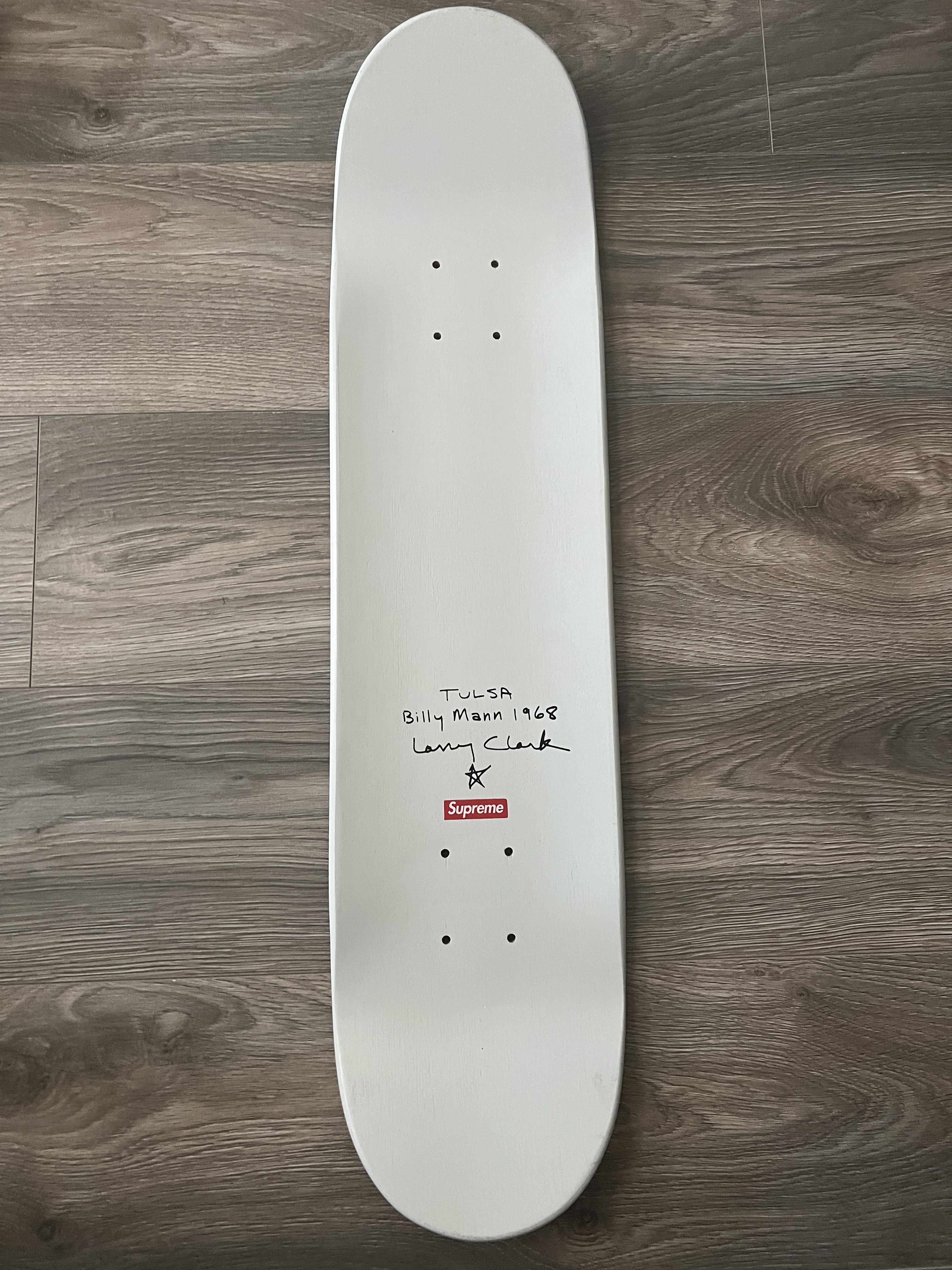Supreme Supreme x Larry Clark Billy Mann Tulsa Skateboard (2005) Size ONE SIZE - 2 Thumbnail
