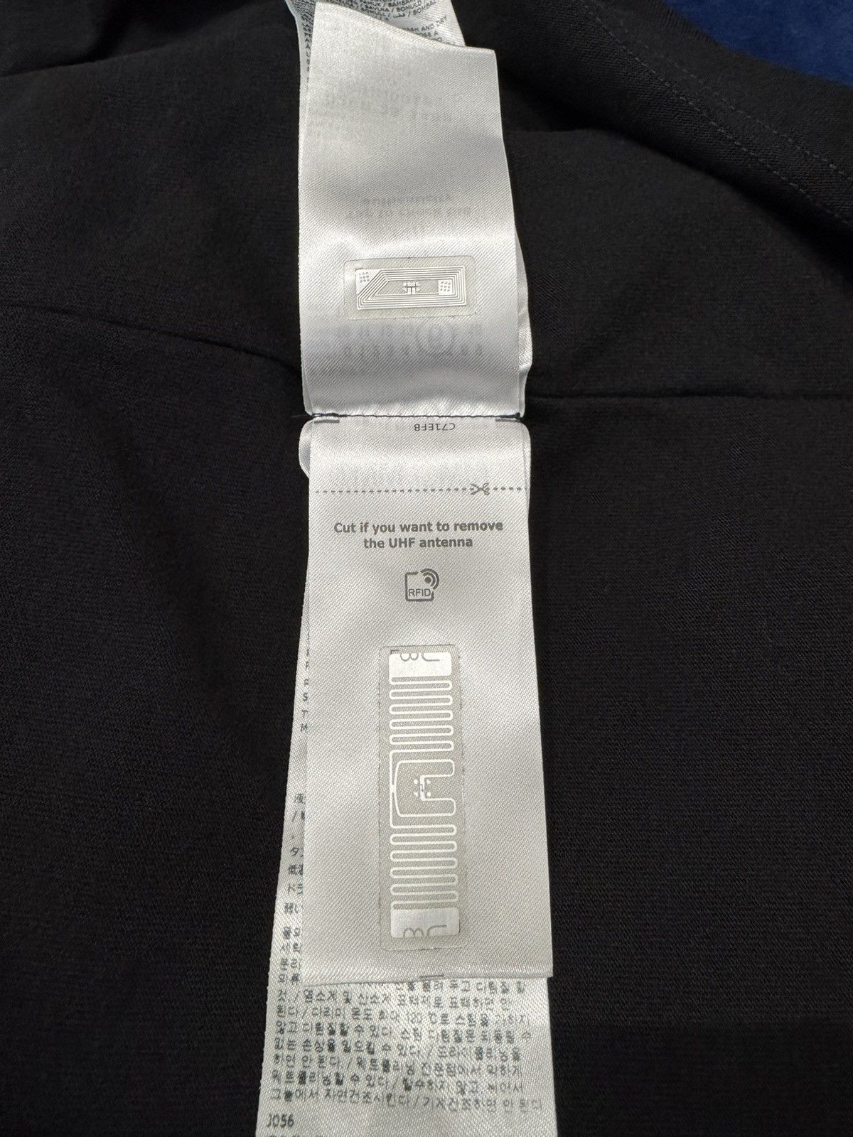 Maison Margiela NWT Pocket Logo Long Sleeve T-Shirt - Black, S Size US S / EU 44-46 / 1 - 7 Thumbnail