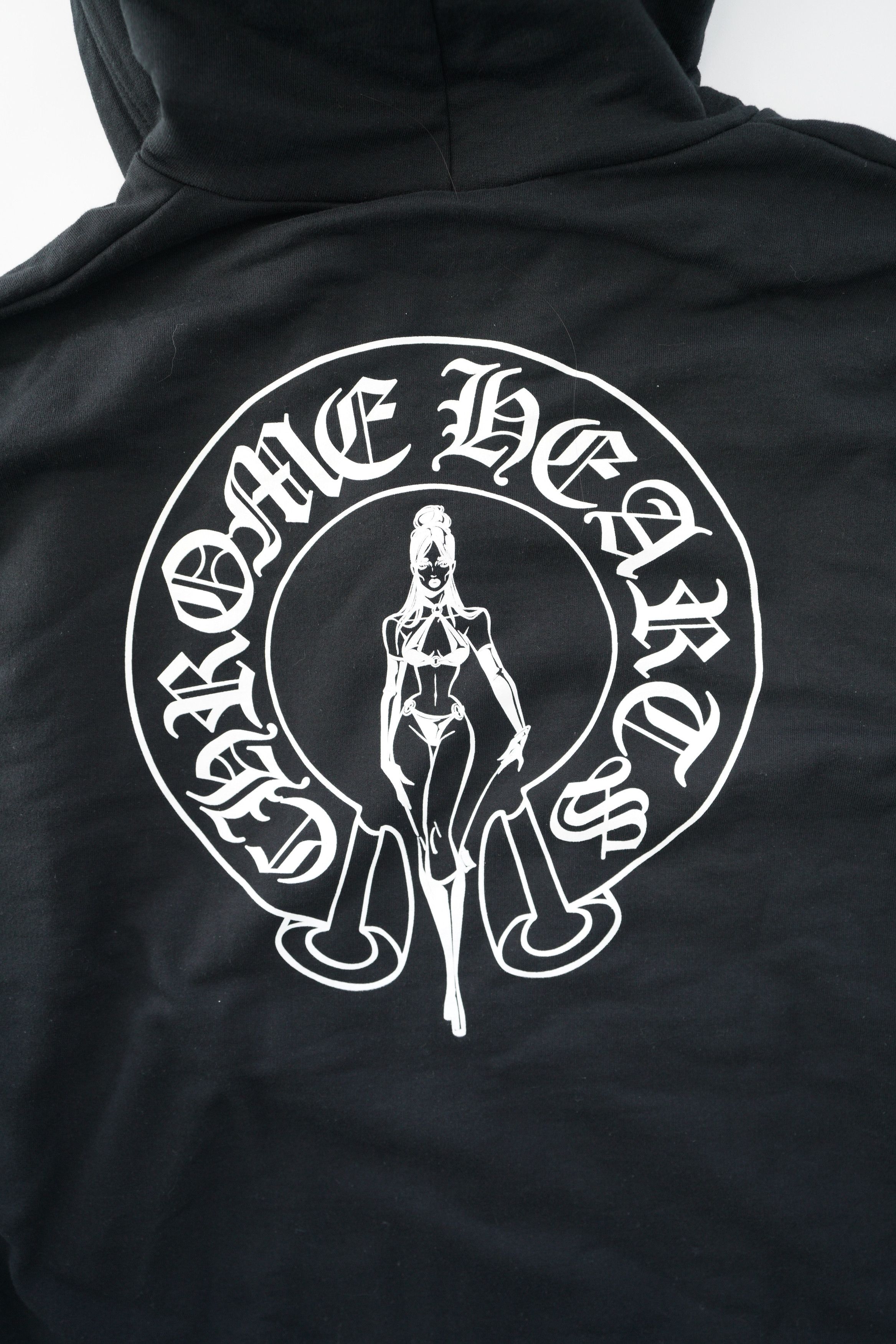 Chrome Hearts Chrome Hearts Deadly Doll Horseshoe Zip Up Hoodie Size US XL / EU 56 / 4 - 9 Thumbnail
