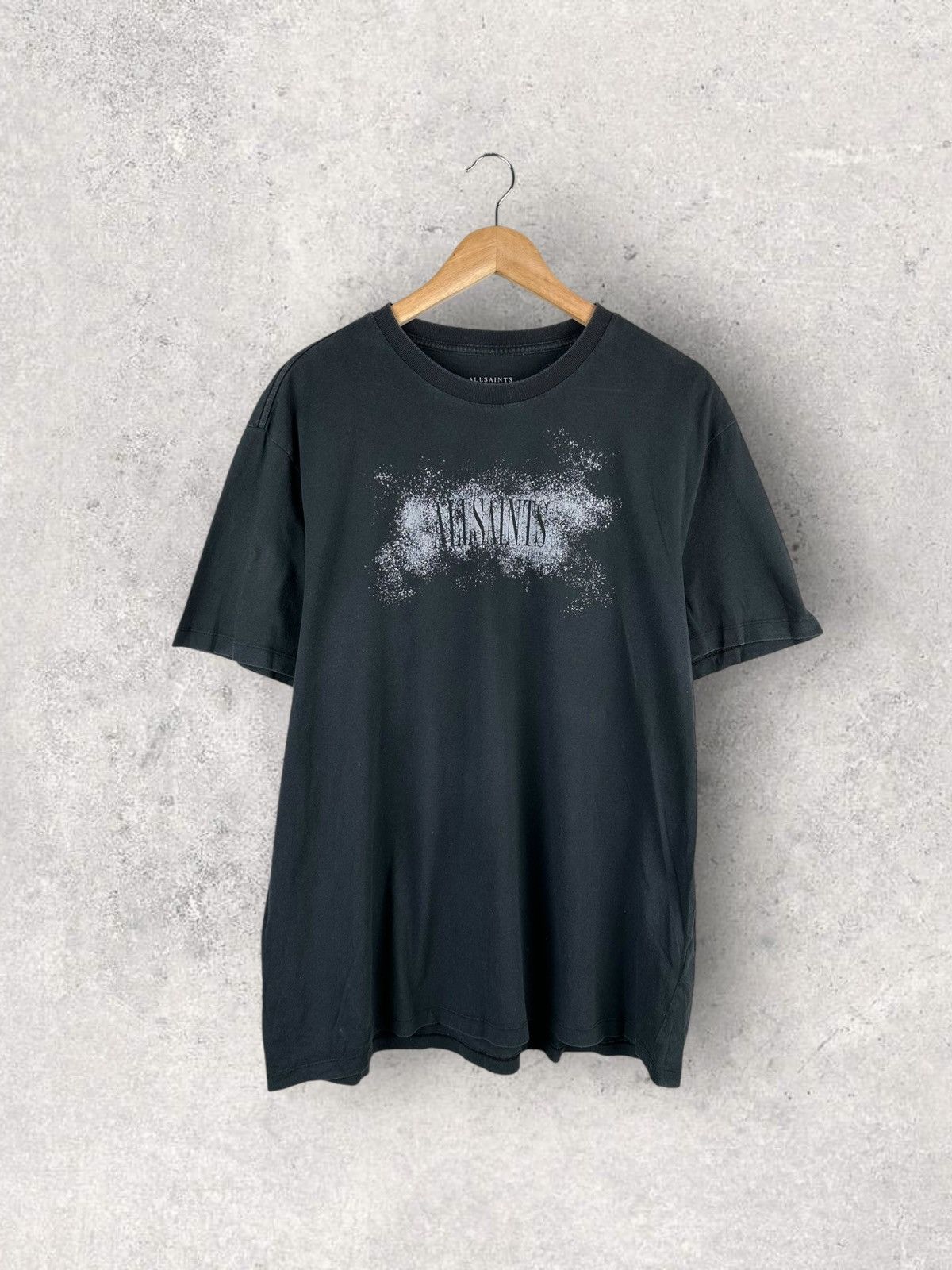 Allsaints AllSaints Shadow Stapm Box Logo Tee Size US M / EU 48-50 / 2 - 1 Thumbnail
