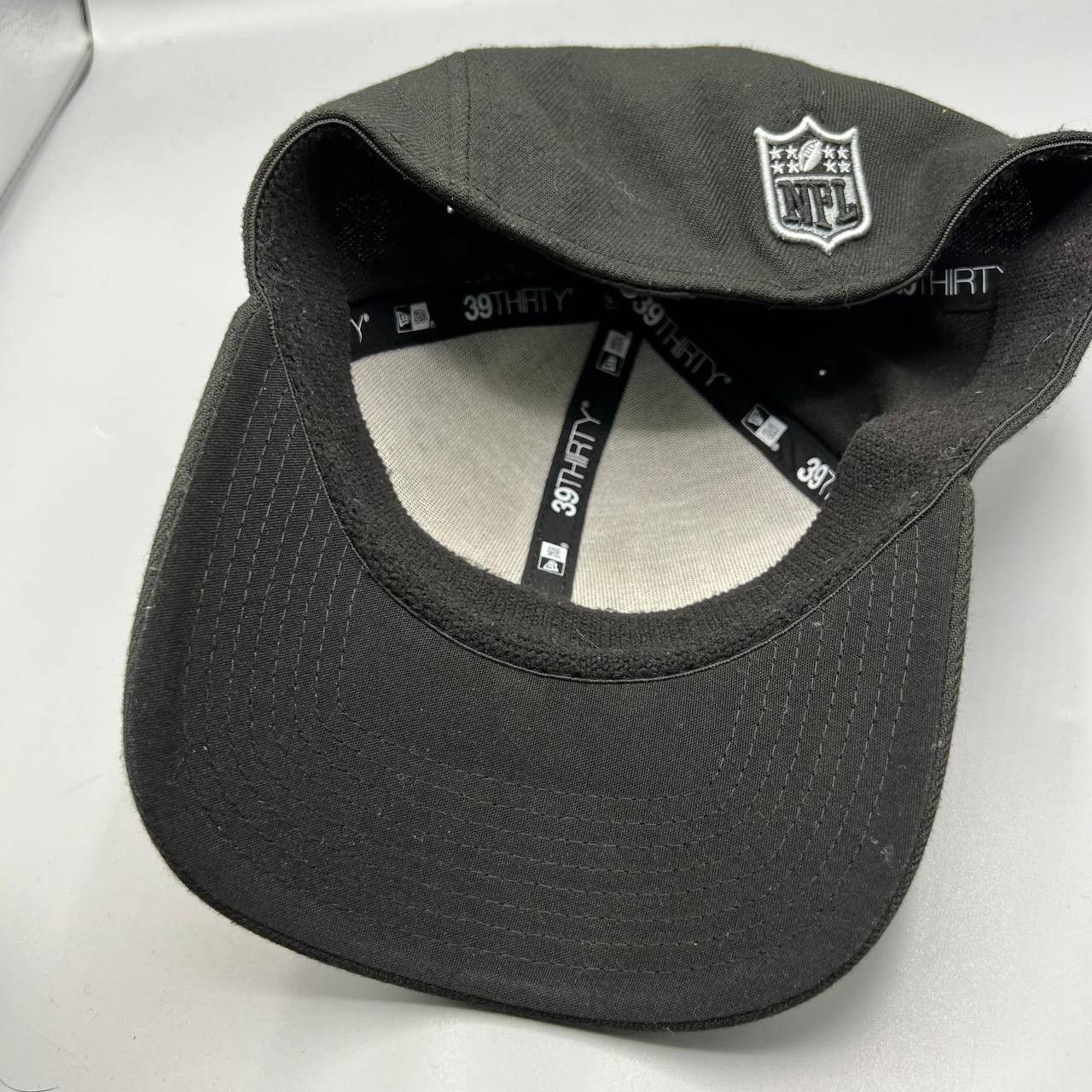 New Era Las Vegas Raiders Hat Men 39Thirty New Era Fitted Cap M-L Size ONE SIZE - 5 Thumbnail