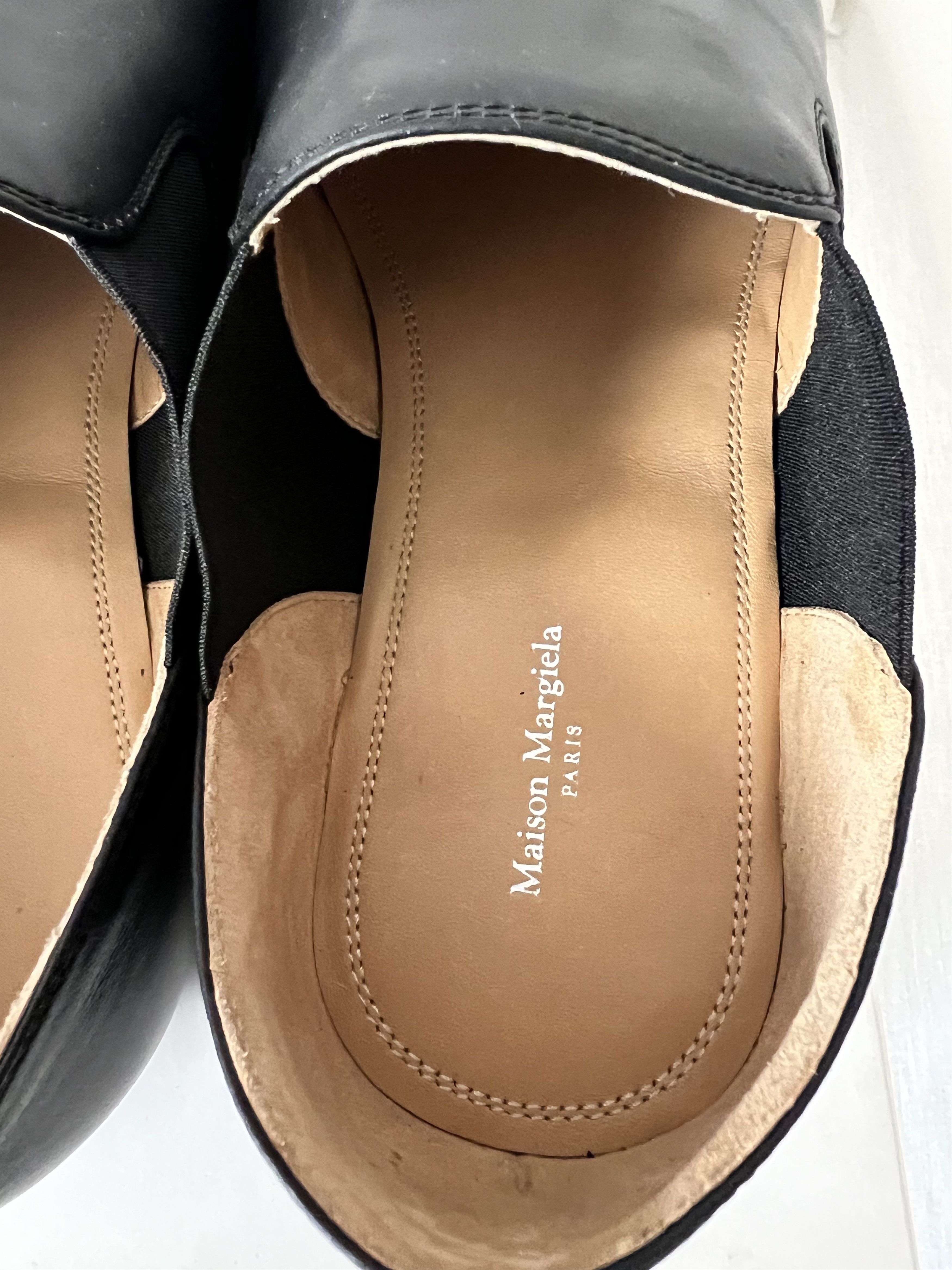 Maison Margiela Mud Leather Tabi Loafers Size US 9 / EU 42 - 5 Thumbnail