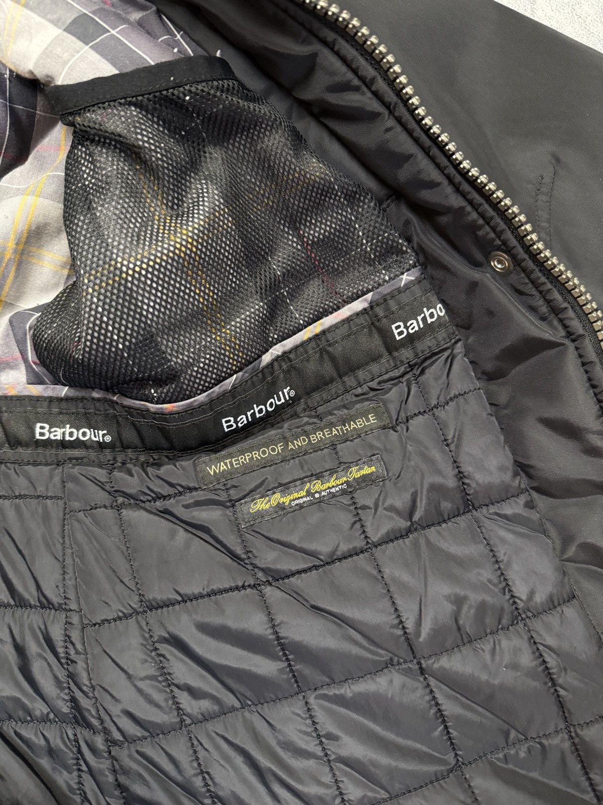 Barbour Vintage Barbour Jacket 90s Womens Size M / US 6-8 / IT 42-44 - 13 Thumbnail