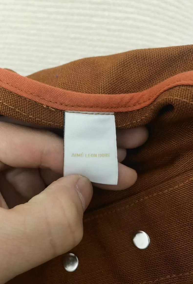 Leon Emanuel Blanck AIMÉ LEON DORE Canvas Flight Jacket - dmc-2508 Size US M / EU 48-50 / 2 - 6 Thumbnail