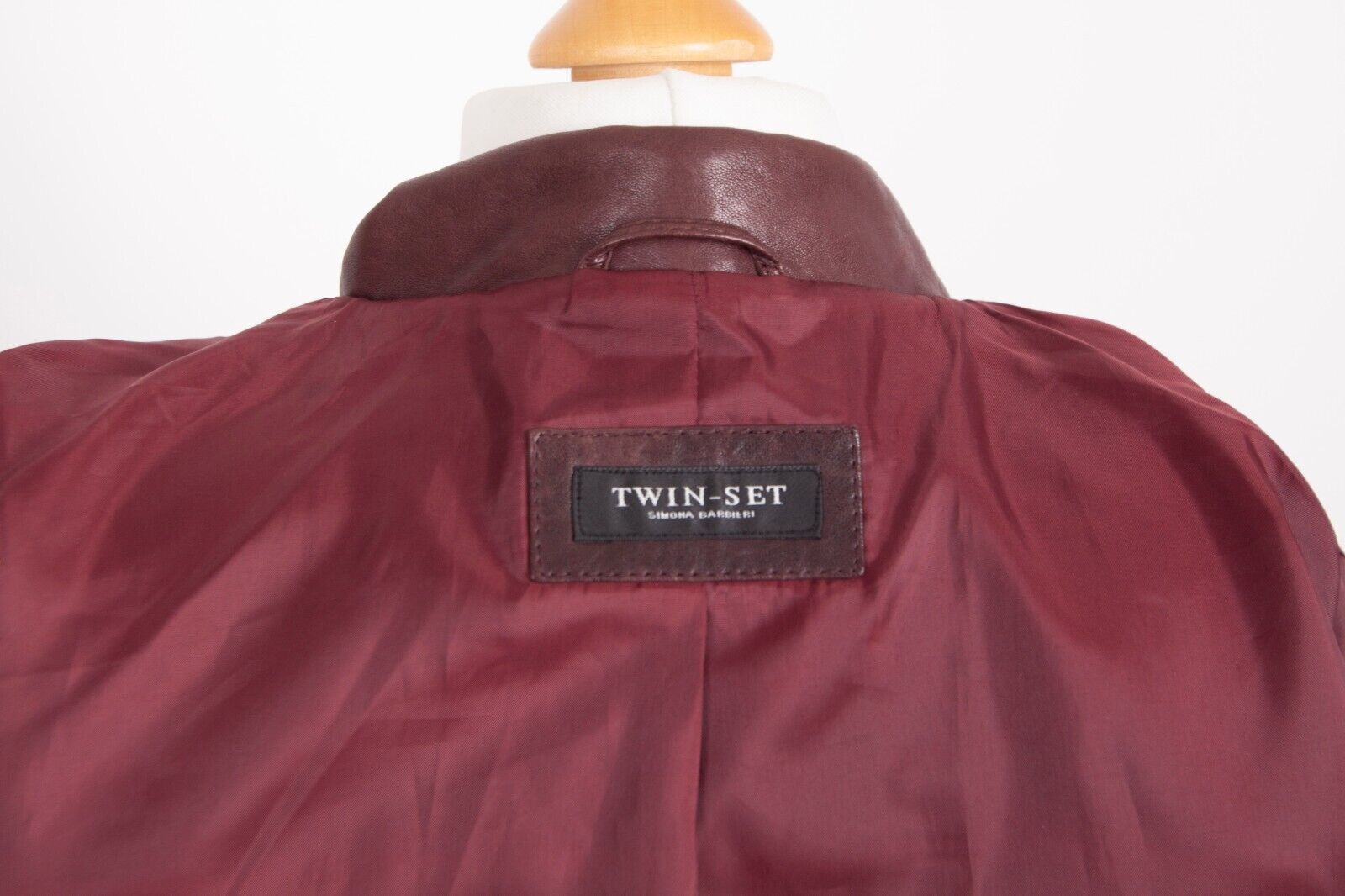 TWINSET Twinset SIMONA BARBIERI Real Leather Biker Jacket Size S / US 4 / IT 40 - 11 Thumbnail