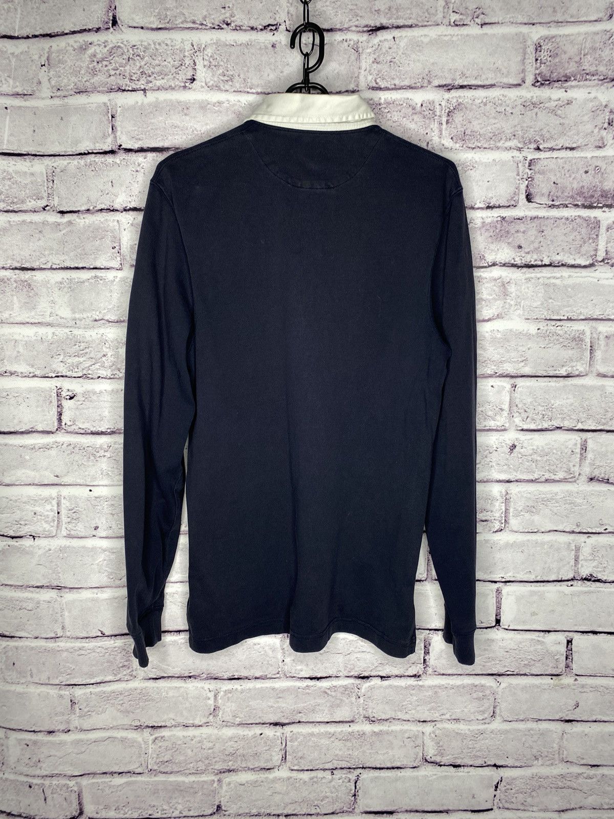 Nike MENS Vintage Nike Adept Rugby Jersey Small Swoosh Logo Size US S / EU 44-46 / 1 - 10 Thumbnail