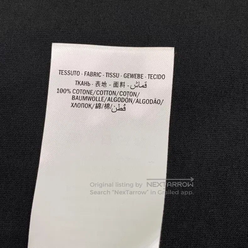 Gucci Gucci Black logo letter print cotton round-neck short-slee Size XS / US 0-2 / IT 36-38 - 7 Thumbnail