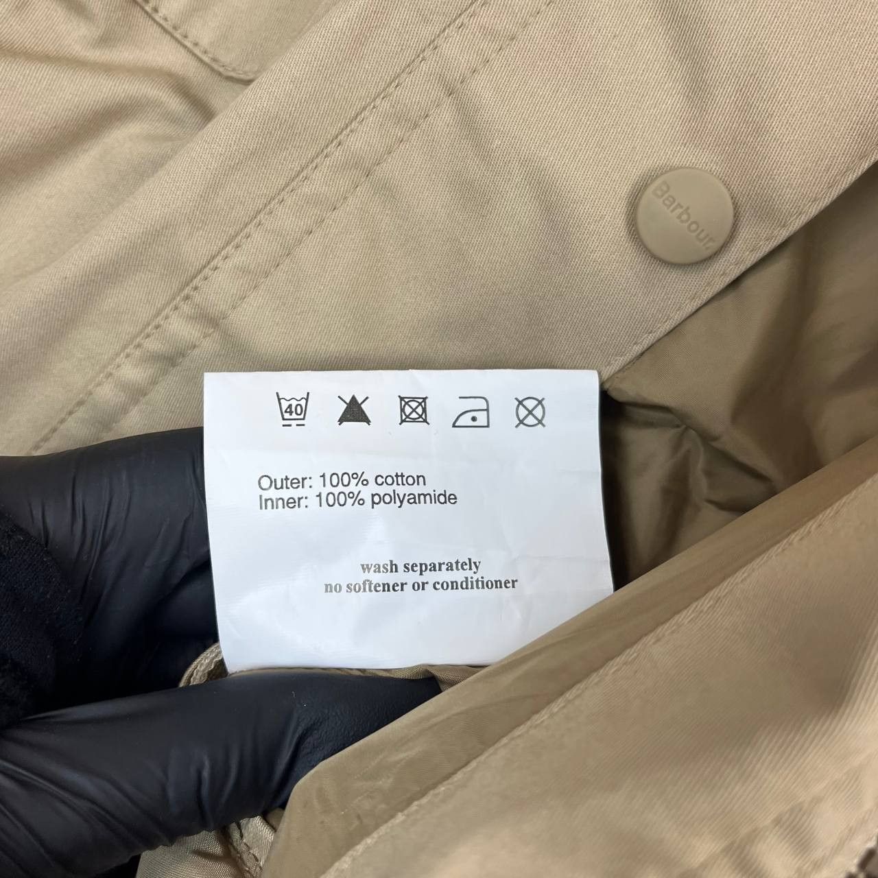 Barbour Barbour Utility Waterproof Jacket Womens Beige Coat Size 12 Size US M / EU 48-50 / 2 - 8 Thumbnail
