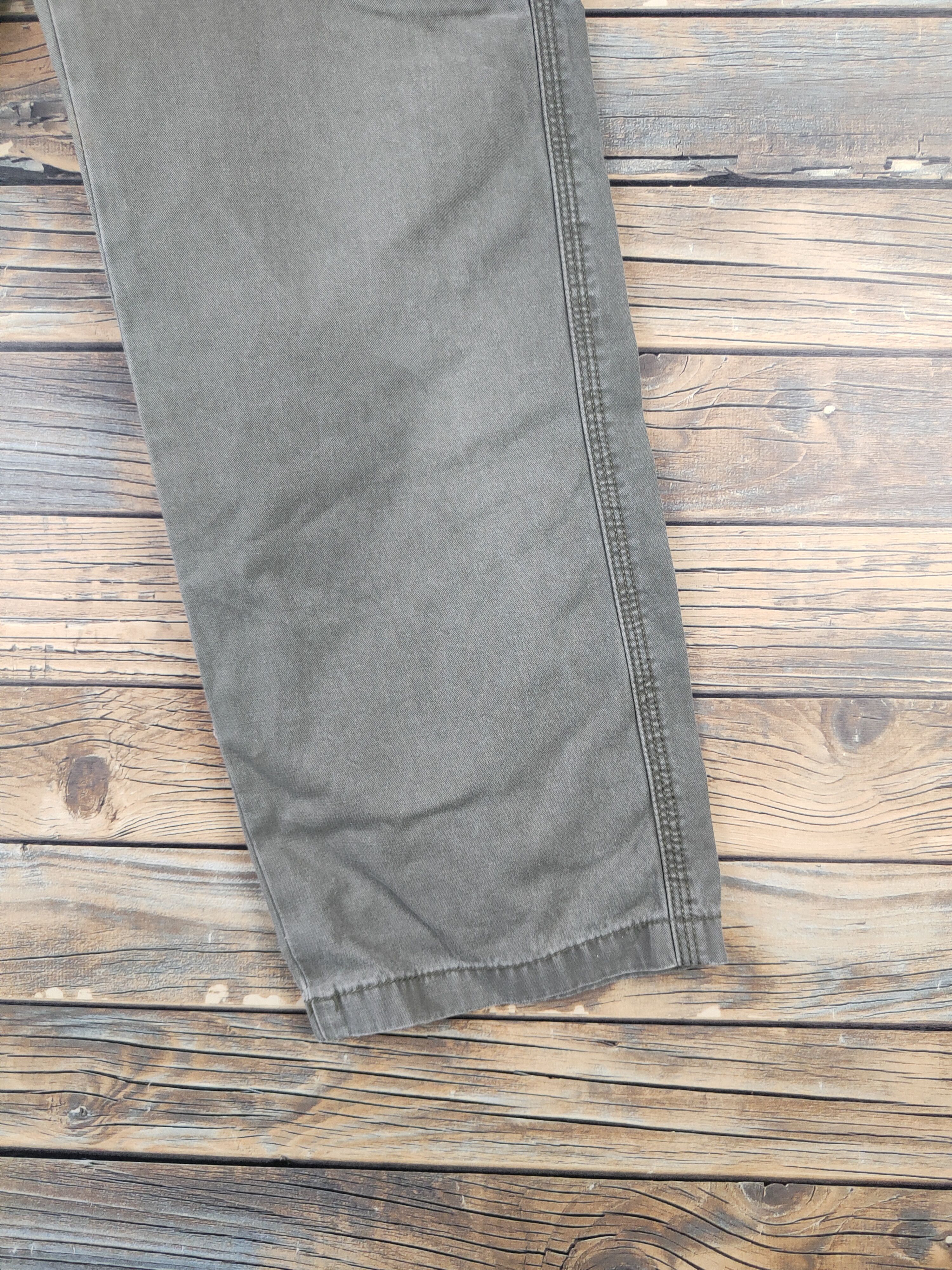 Japanese Brand DL Uniqlo Olive Multipocket Tactical Cargo Pants #1481 Size US 27 - 7 Thumbnail