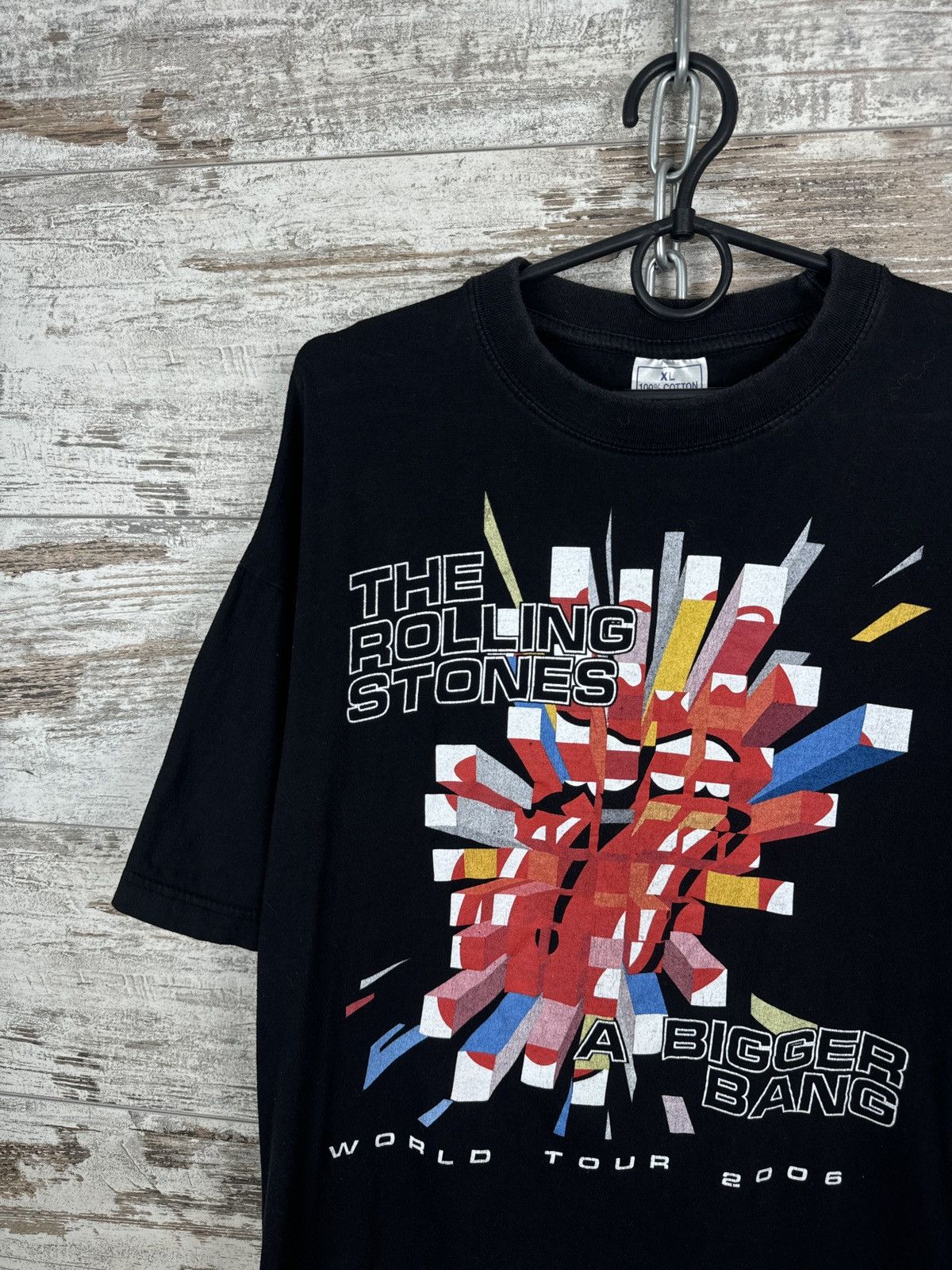 Band Tees Mens Vintage The Rolling Stones T-shirt 2006 rock tee band Size US XL / EU 56 / 4 - 4 Thumbnail