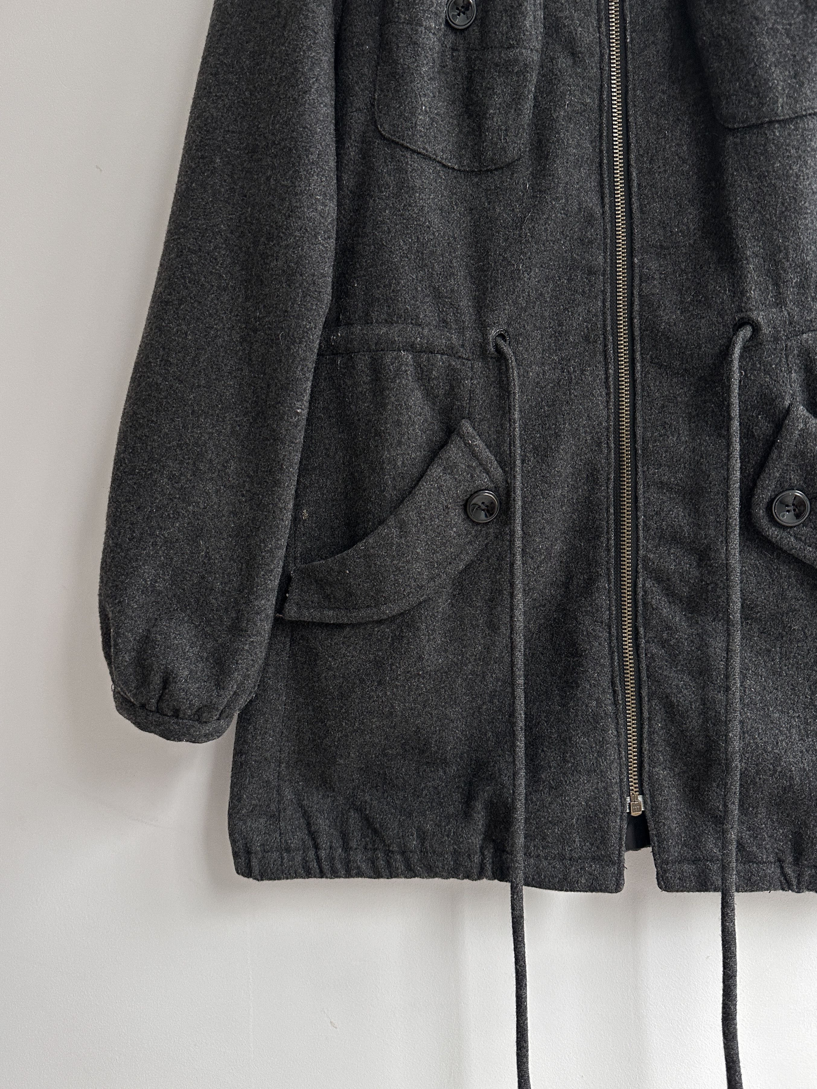 Armani Exchange Armani Exchange Wool Coat Jacket Size S / US 4 / IT 40 - 8 Thumbnail