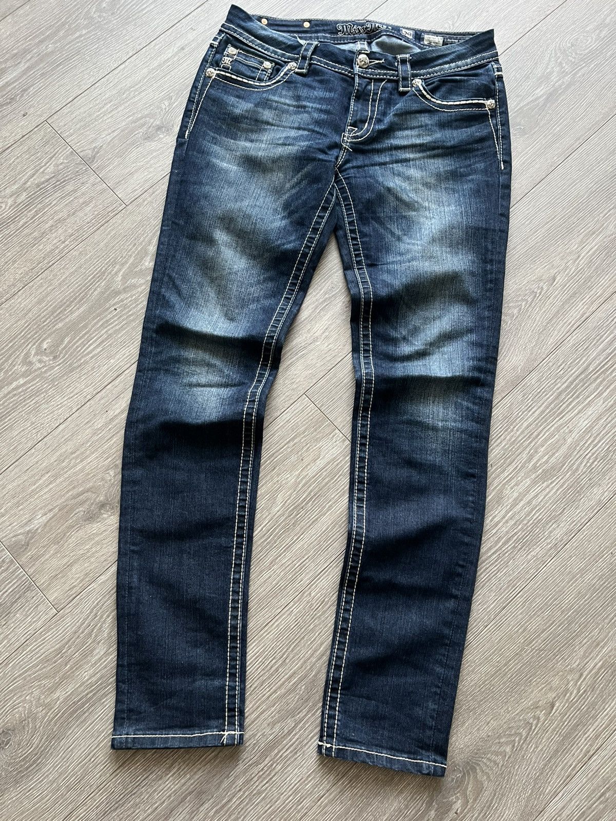 Miss Me Vintage Miss Me Jeans Y2K Skinny Size 29" - 10 Thumbnail