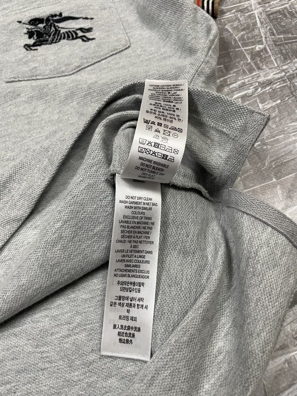 Burberry BURBERRY LUXURY POLO BIG POCKET LOGO Size S / US 4 / IT 40 - 9 Thumbnail