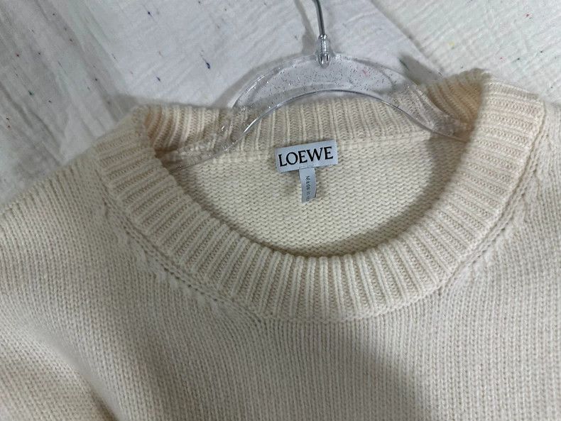 Loewe Loewe Gemstone sweater white Size M / US 6-8 / IT 42-44 - 3 Thumbnail