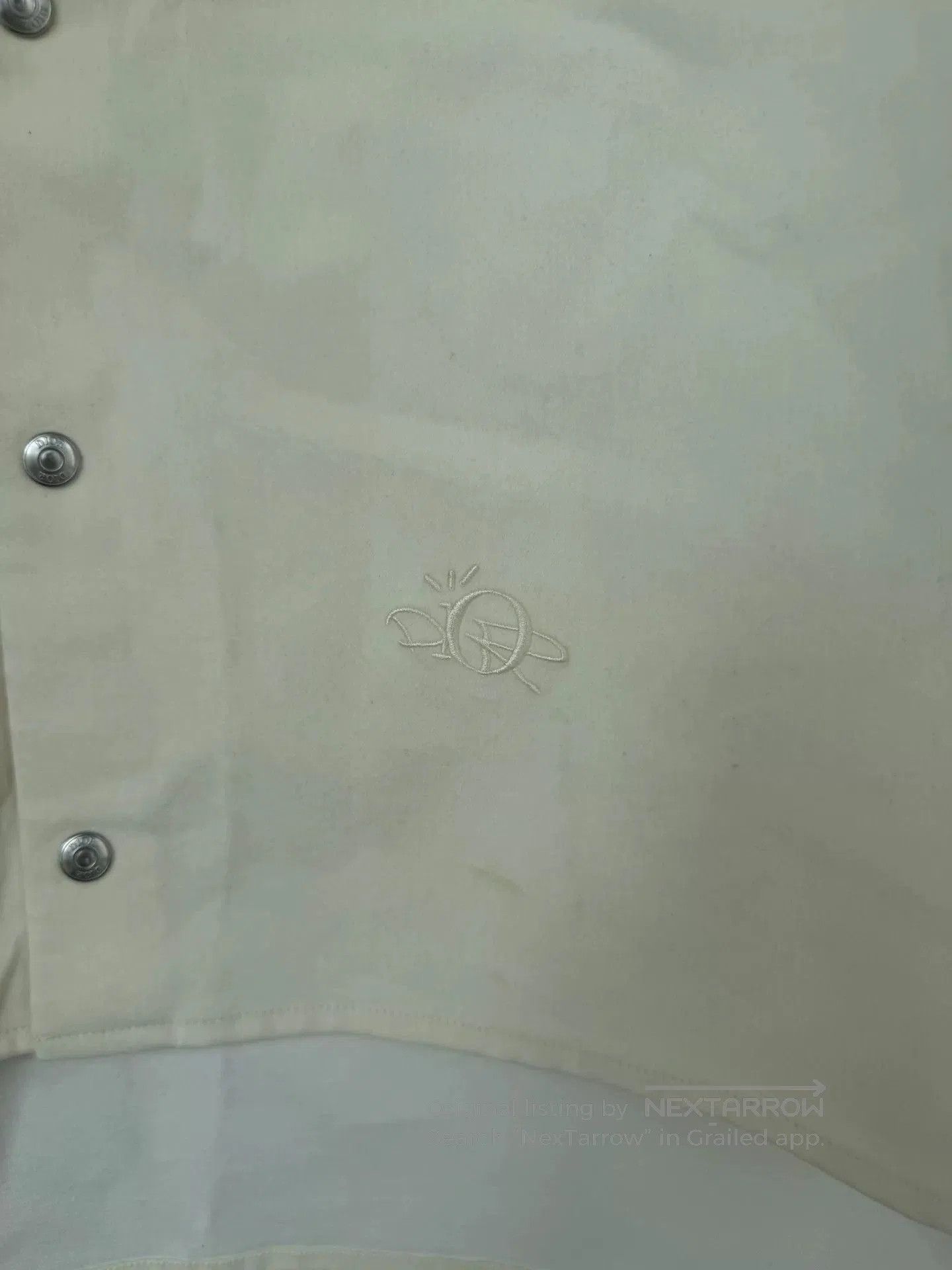 Dior Dior x Travis Scott Embroidered Suede Jacket. Size US L / EU 52-54 / 3 - 3 Thumbnail
