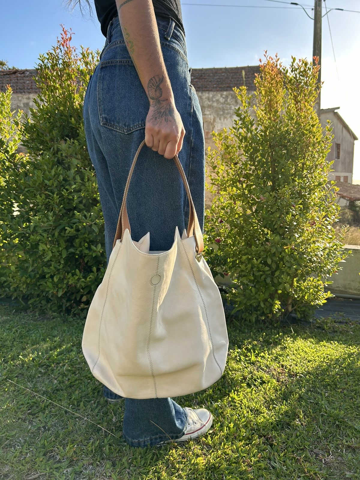 Tod's Tods Classic Shoulder Cream Bag Size ONE SIZE - 3 Thumbnail