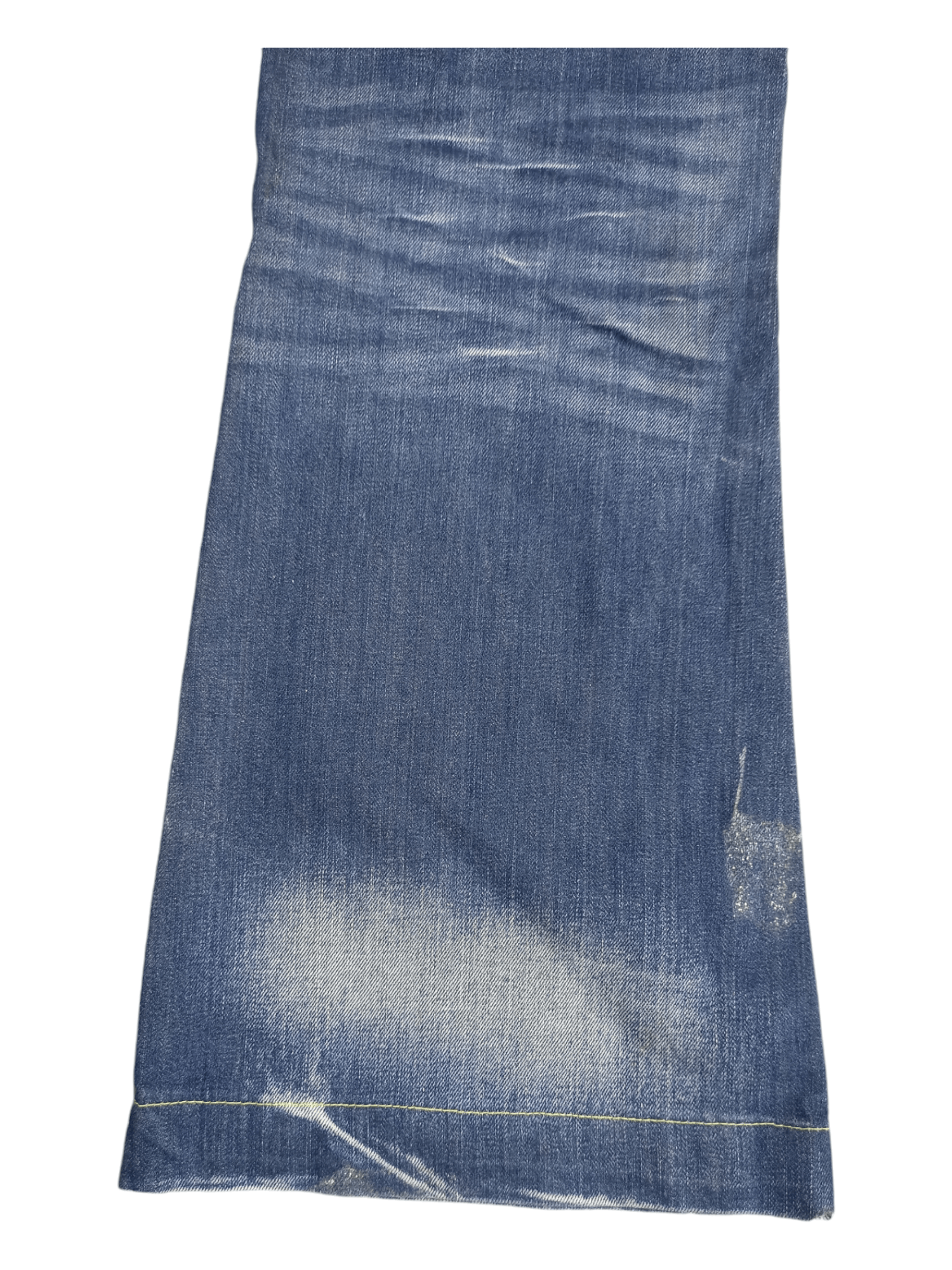 Japanese Brand Anna Kerry Low Rise Mud Max Super Flare Jeans Size US 27 - 11 Thumbnail