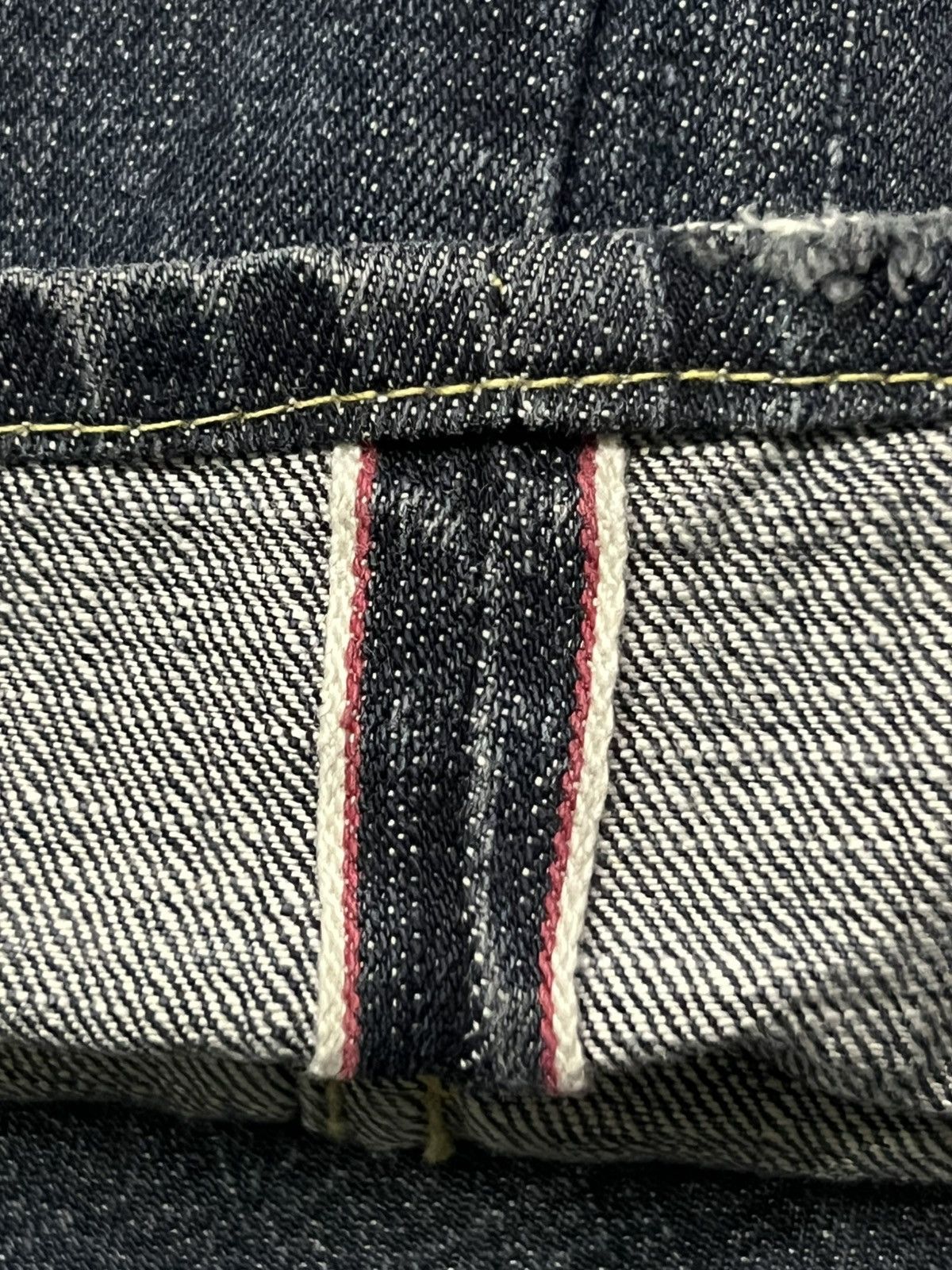 Japanese Brand Vintage 00s Tabloid News Japanese Selvedge Denim W33 Size US 33 - 9 Thumbnail