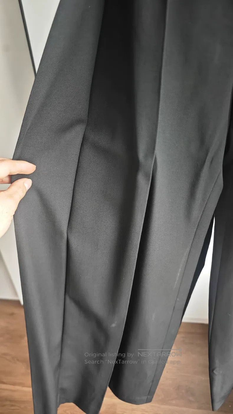Saint Laurent Paris Saint Laurent Paris Ribbon Wide Leg Pants Size US 30 / EU 46 - 6 Thumbnail