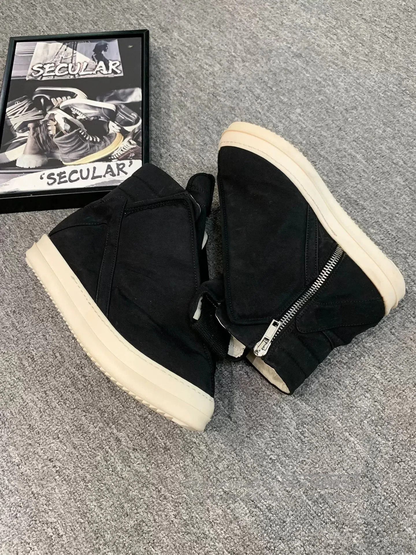 Rick Owens Drkshdw rick owens drkshdw high. Size US 8 / EU 41 - 5 Thumbnail