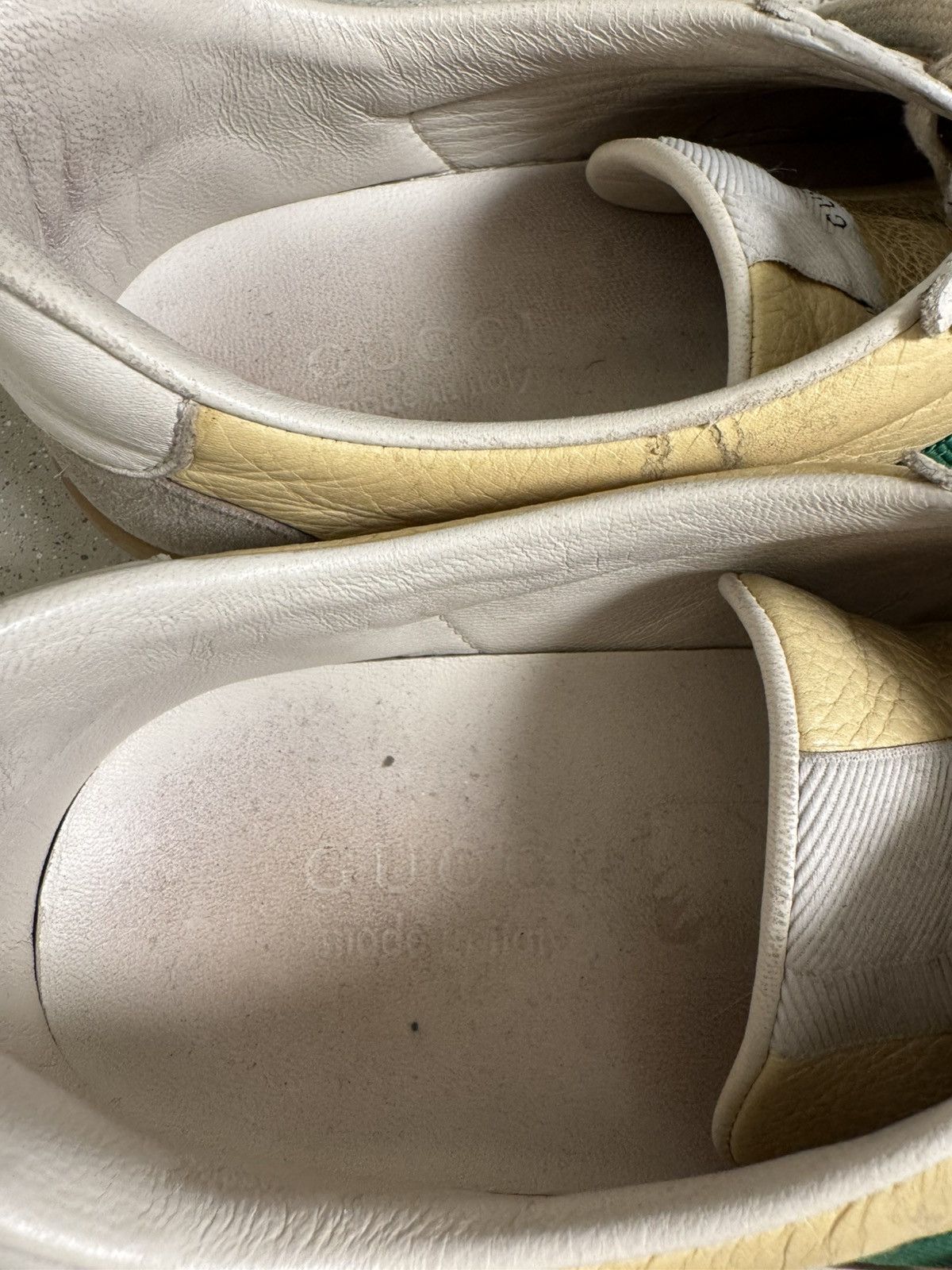 Gucci Gucci G74 Web Low Oatmeal sneakers Size US 9 / EU 42 - 6 Thumbnail