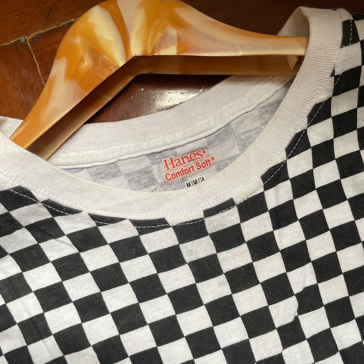 Hanes × Supreme Supreme Hanes Checkered Tee Size US M / EU 48-50 / 2 - 2 Thumbnail