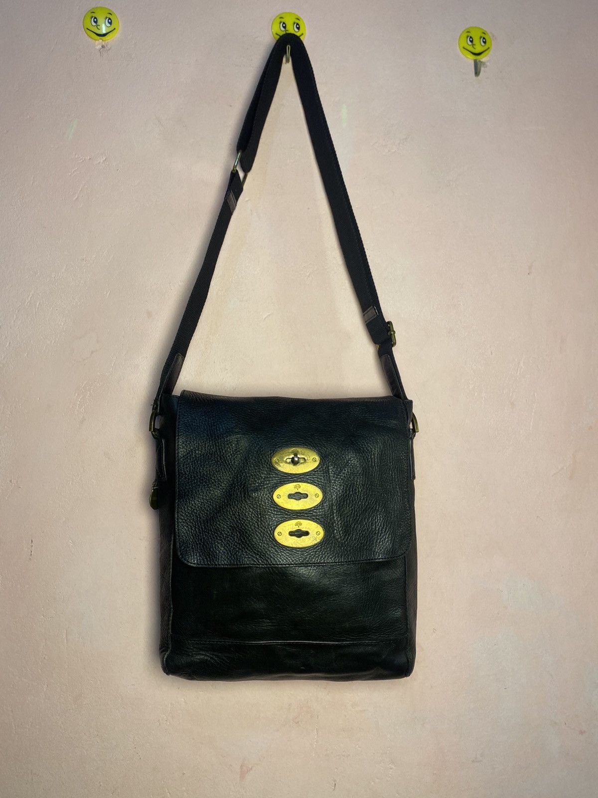 Mulberry Mulberry slim bynmore black leather crossbody bag Size ONE SIZE - 3 Thumbnail