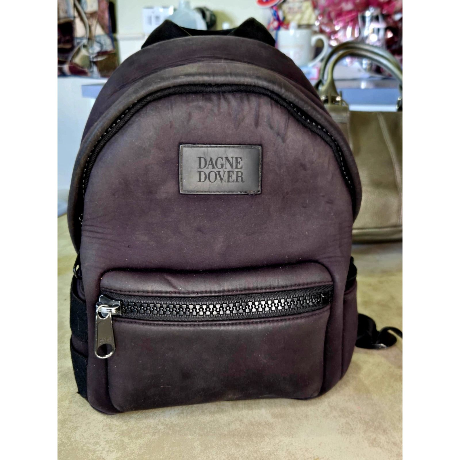 Dagne Dover Dagne Dover neoprene black backpack Size ONE SIZE - 1 Thumbnail