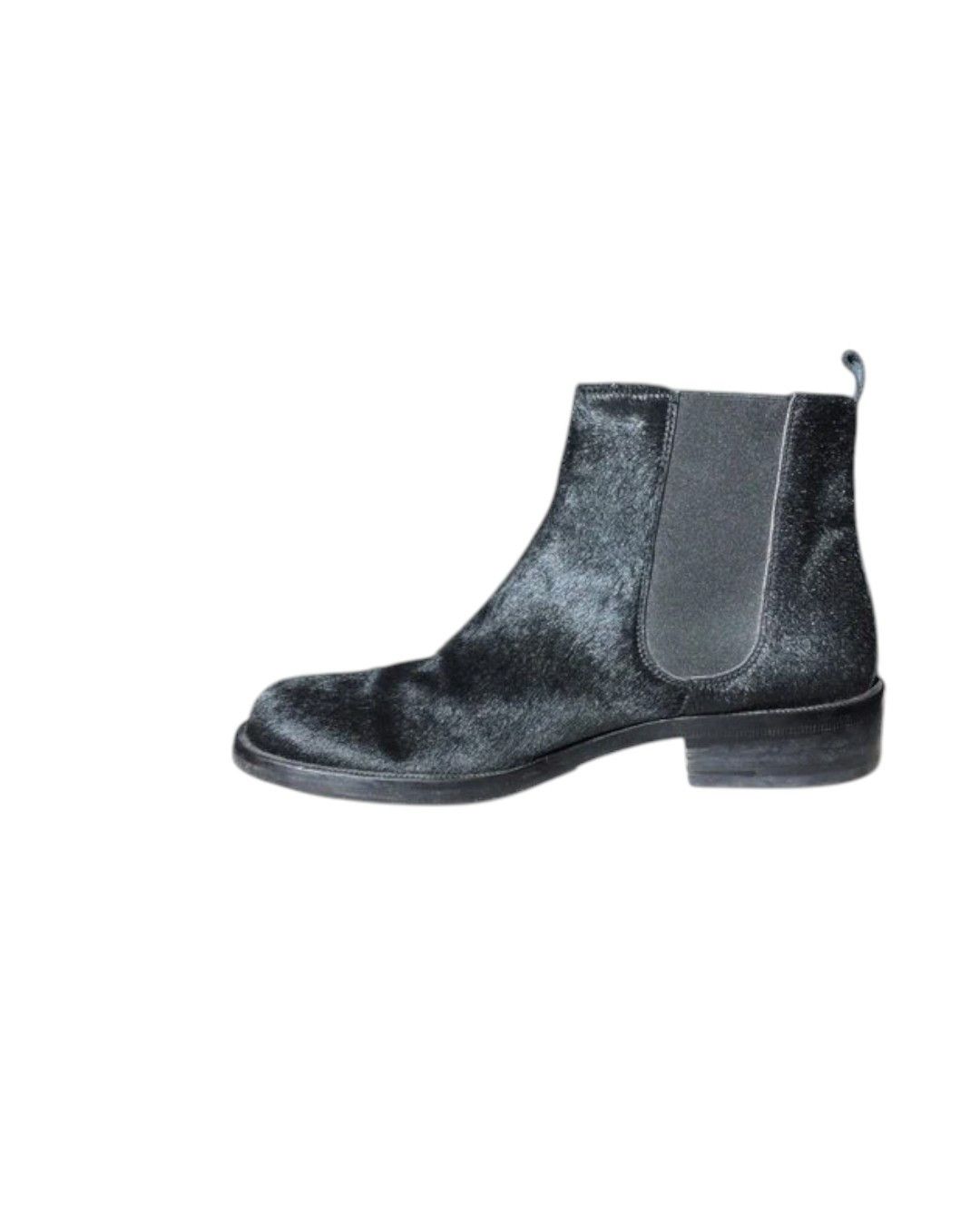 Dolce & Gabbana PONY HAIR LEATHER BOOTS Size US 7 / EU 40 - 2 Thumbnail