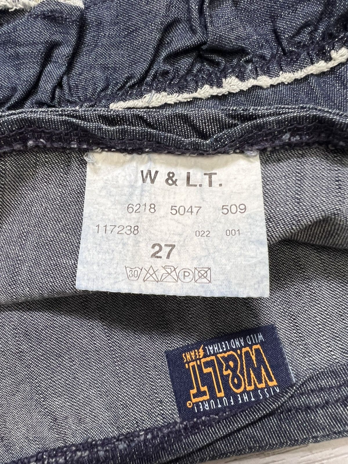 W&LT Archive W&LT - Ruffled Asymmetrical Mini Skirt Size 27" / US 4 / IT 40 - 11 Thumbnail