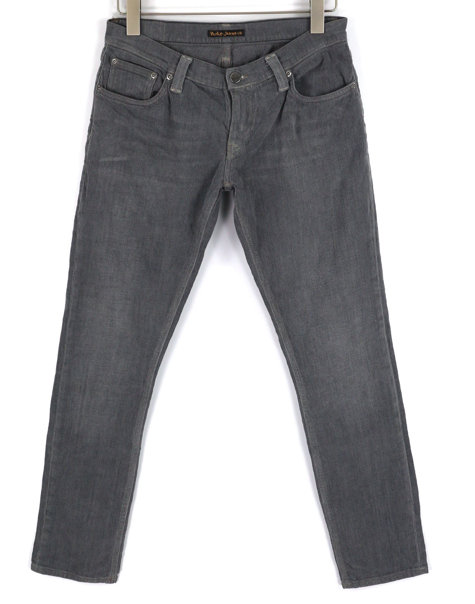 Nudie Jeans TIGHT LONG JOHN W30/L32 Organic Charcoal Leg 82695 Size US 30 / EU 46 - 1 Thumbnail