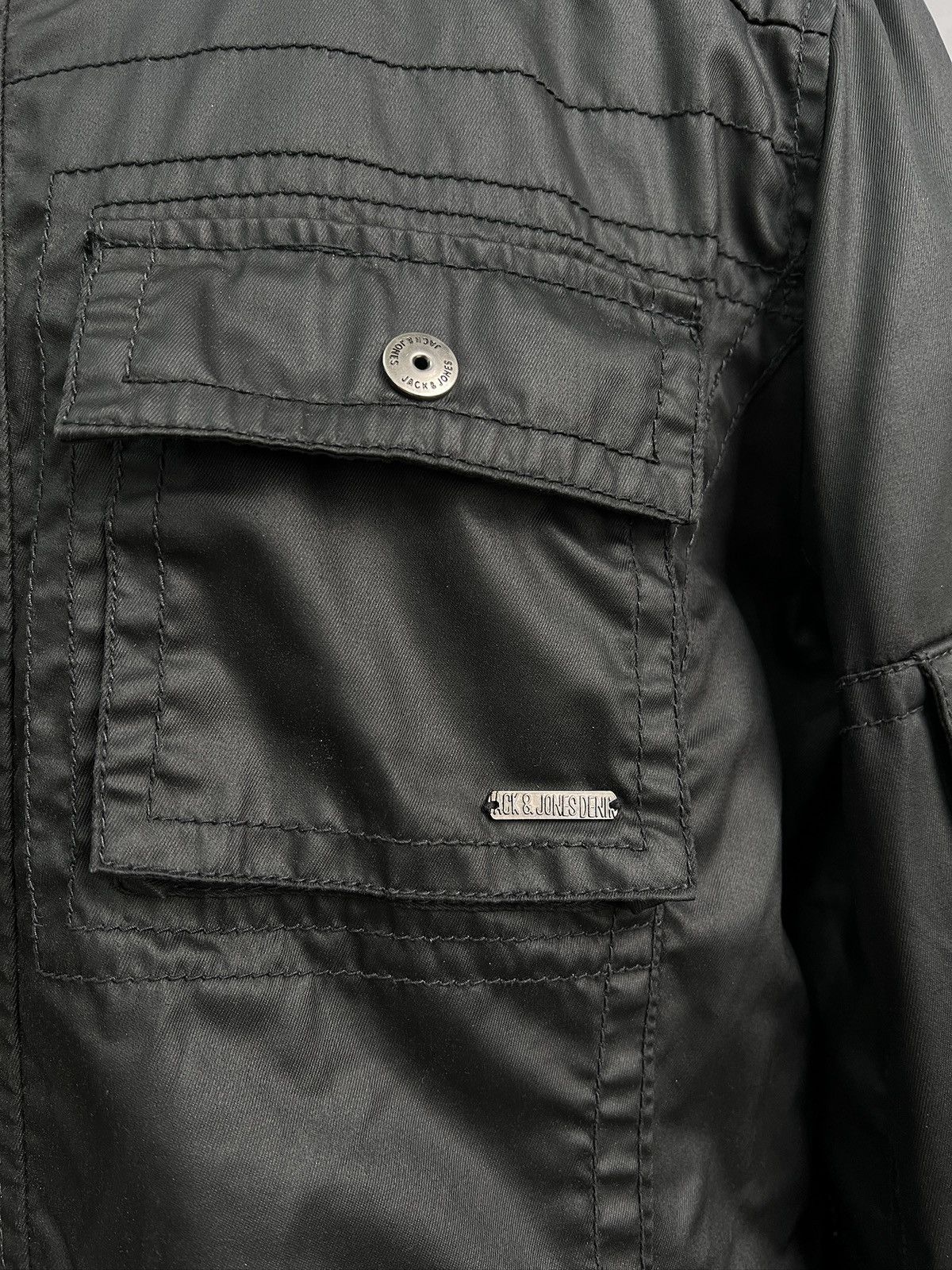 14th Addiction Hedi slimane style waxed zipper gothic avant garde jacket Size US M / EU 48-50 / 2 - 3 Thumbnail