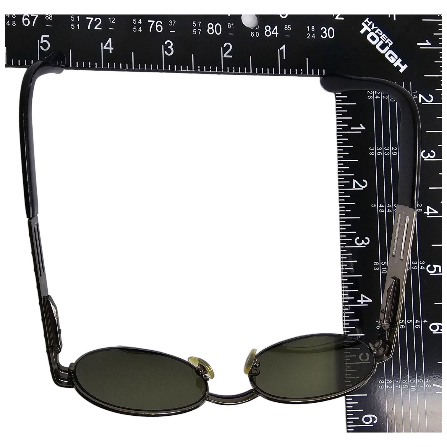 Sting Vintage Sting Gold Black Oval Sunglasses w Case Made Italy Size ONE SIZE - 14 Thumbnail