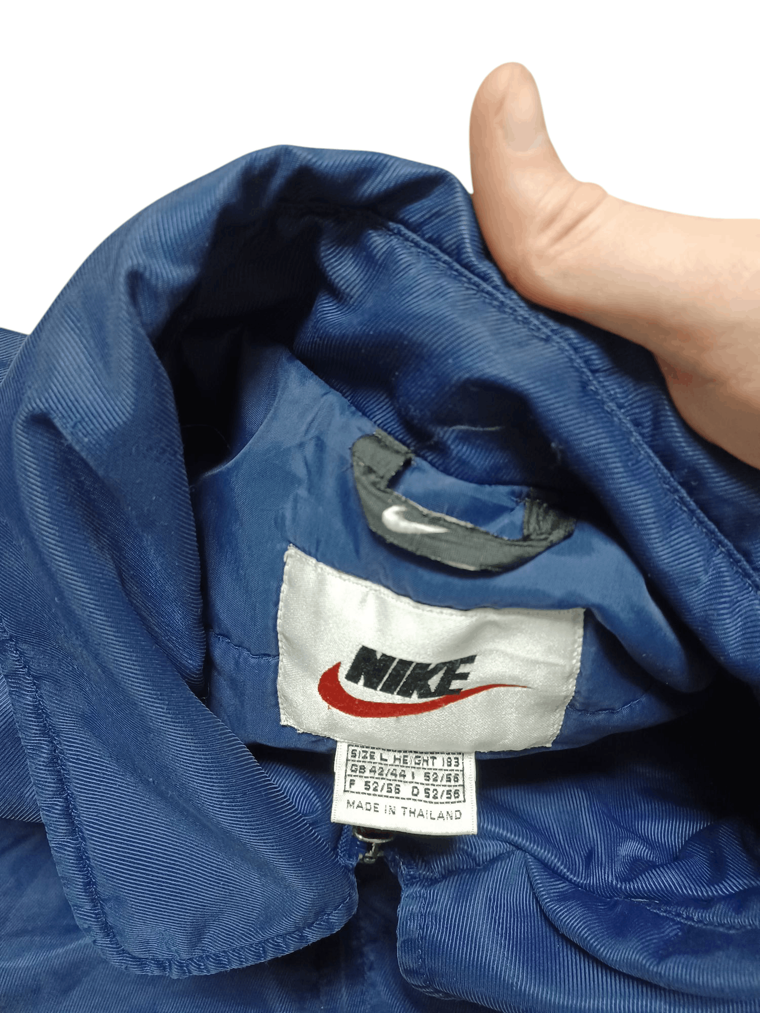 Nike NIKE VINTAGE 90S FIRE JACKET STREETWEAR WHITE SWOOSH Size US L / EU 52-54 / 3 - 6 Thumbnail