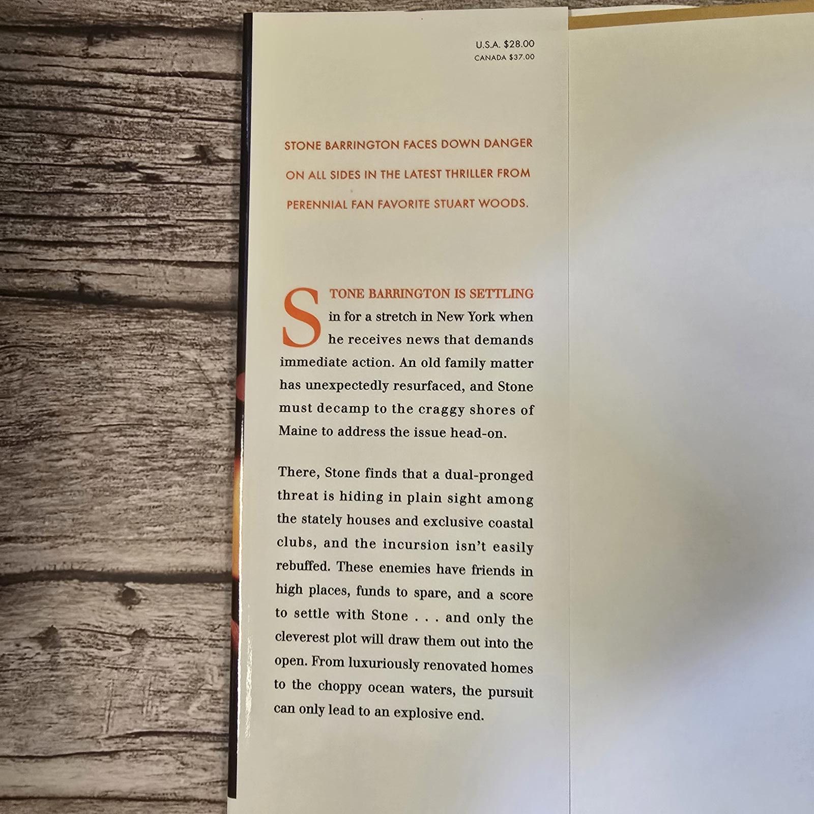 Designer Double Jeopardy by Stuart Woods - A Stone Barrington Novel Size ONE SIZE - 4 Thumbnail