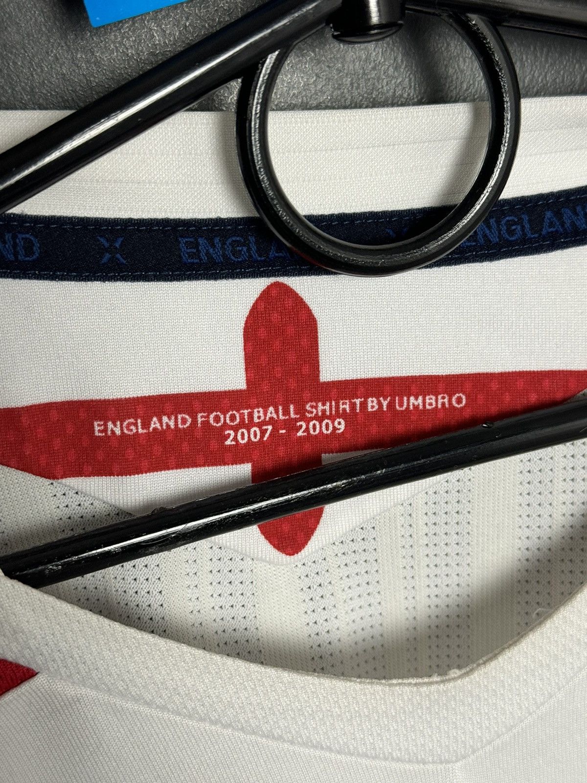 Umbro 3XL England National Team 07/09 Home Football Jersey Size US XXL / EU 58 / 5 - 11 Thumbnail