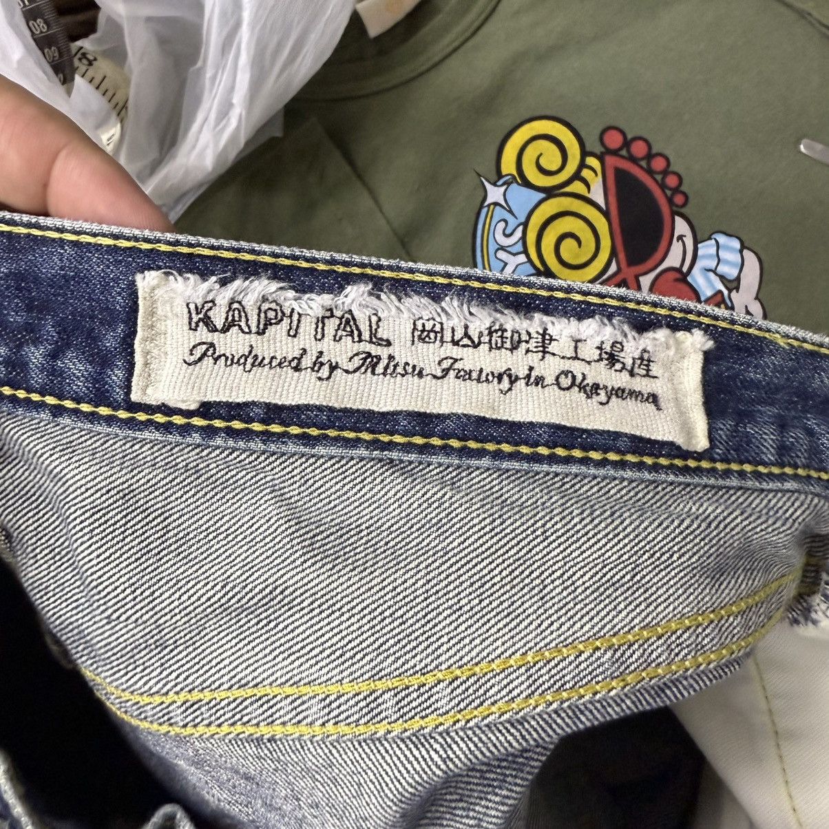 Kapital KAPITAL vintage respect your elders denim Size US 30 / EU 46 - 17 Thumbnail