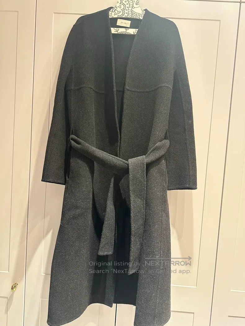 The Row The Row size 6 Wool bathrobe belt coat, minimalist style Size M / US 6-8 / IT 42-44 - 5 Thumbnail